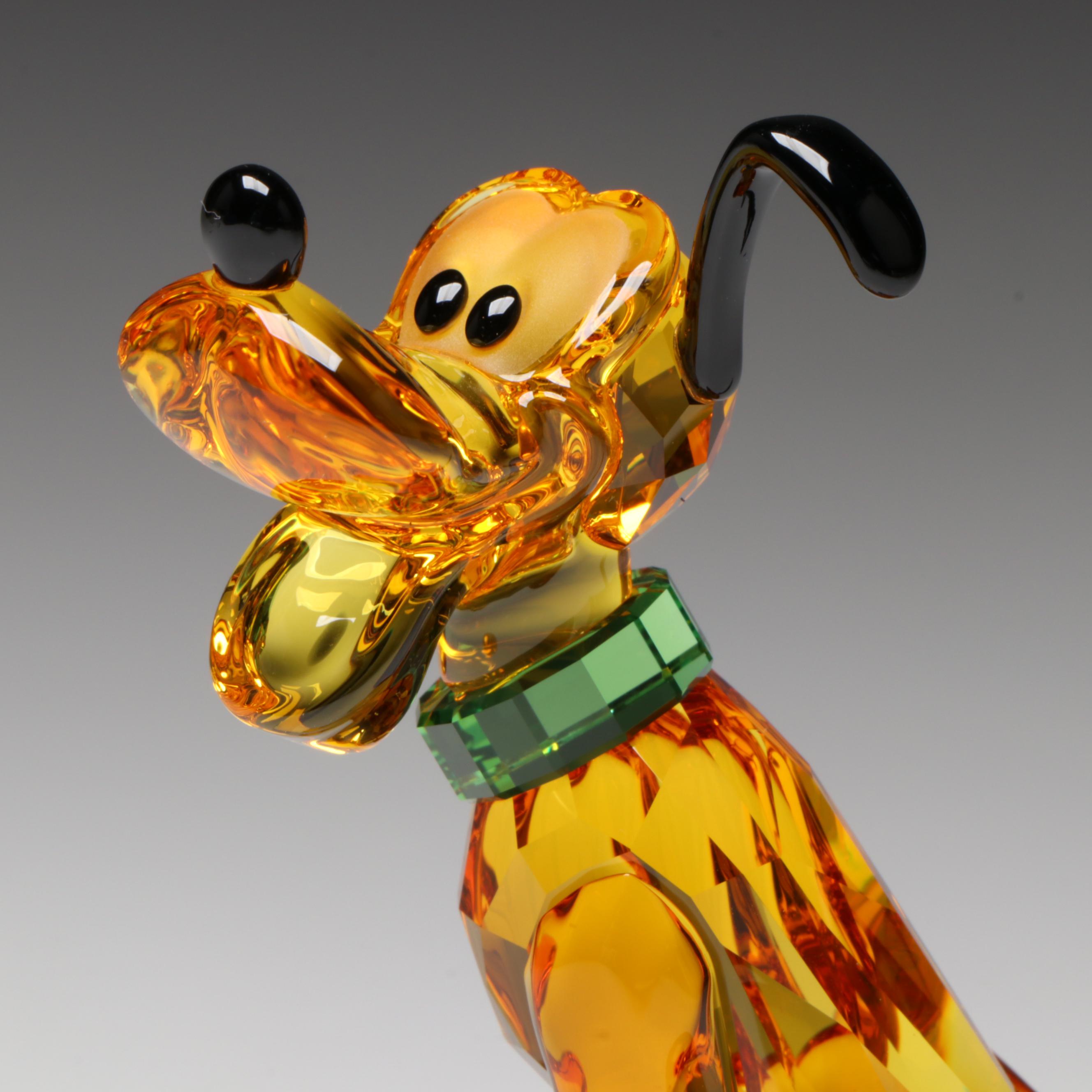 Swarovski Disney "Pluto" Crystal Figurine