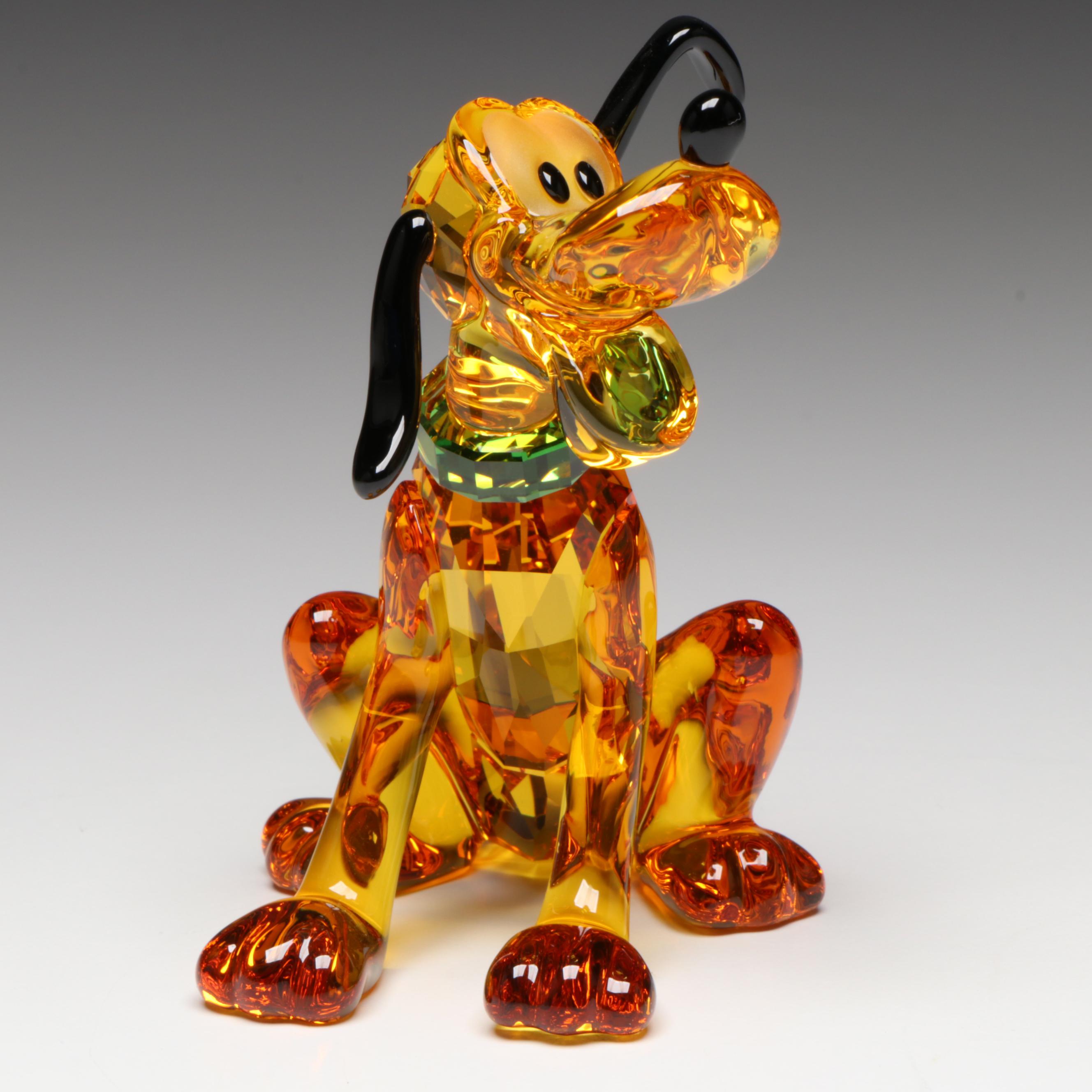 Swarovski Disney "Pluto" Crystal Figurine