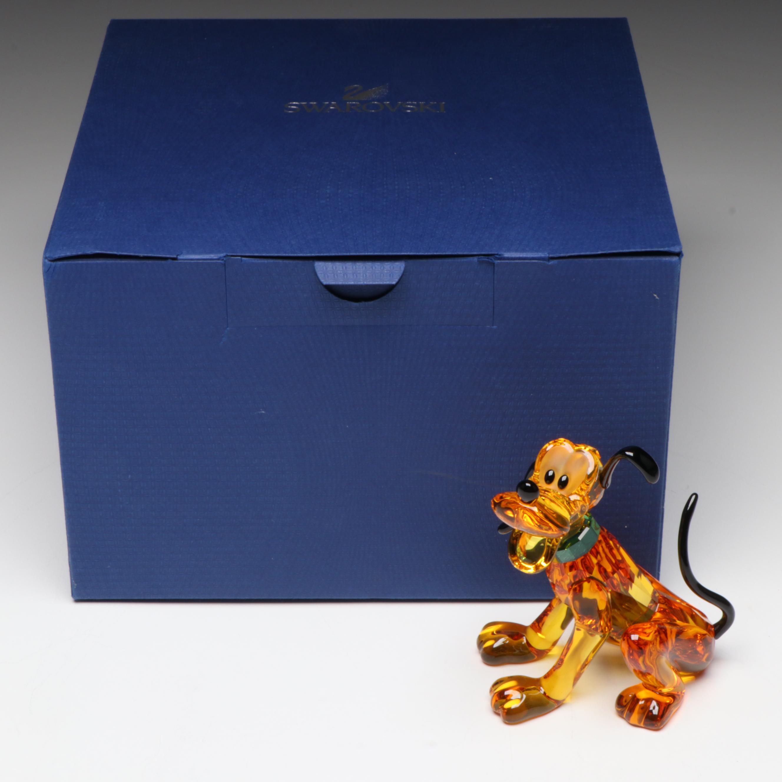 Swarovski Disney "Pluto" Crystal Figurine