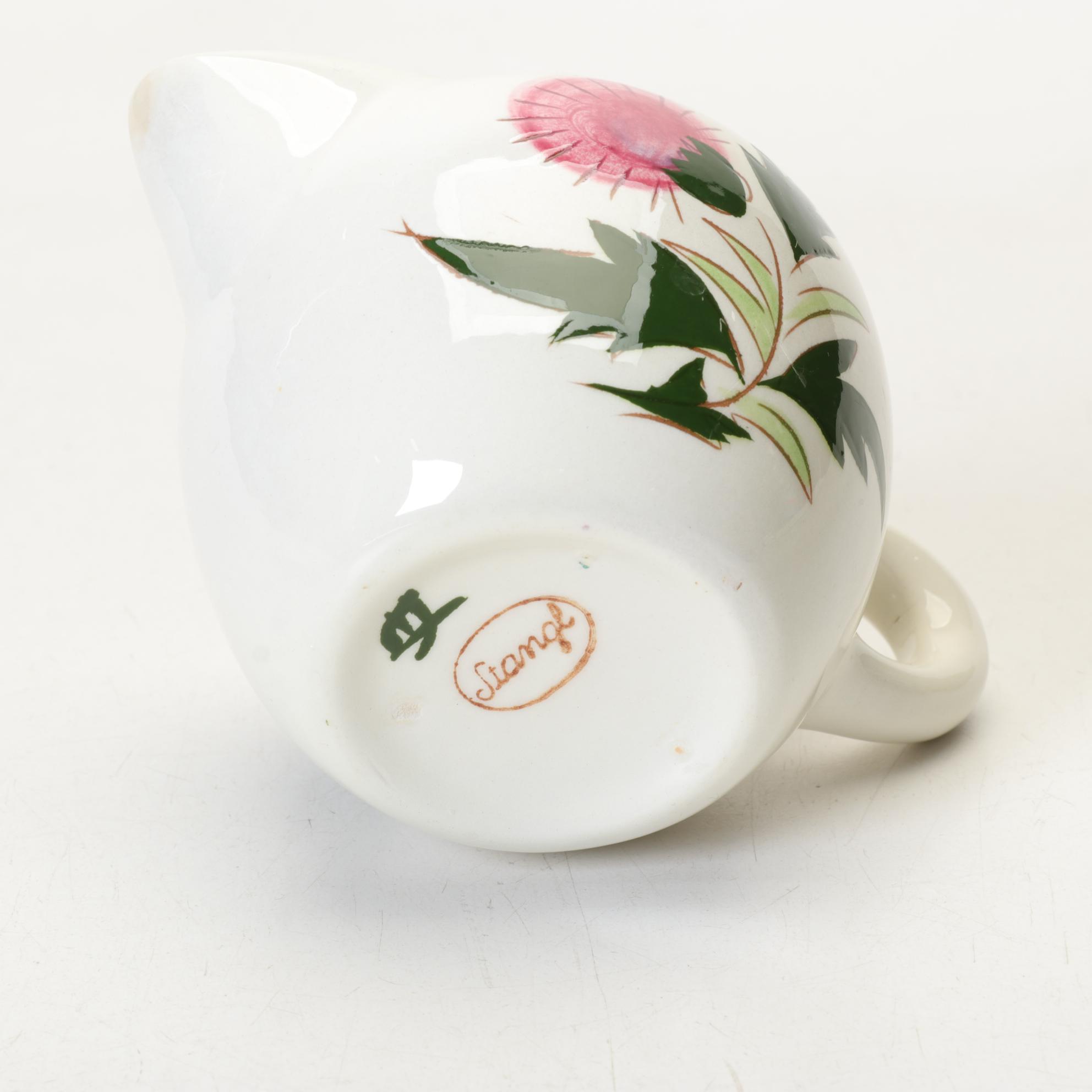 Stangl Pottery "Thistle" Ceramic Dinnerware Set