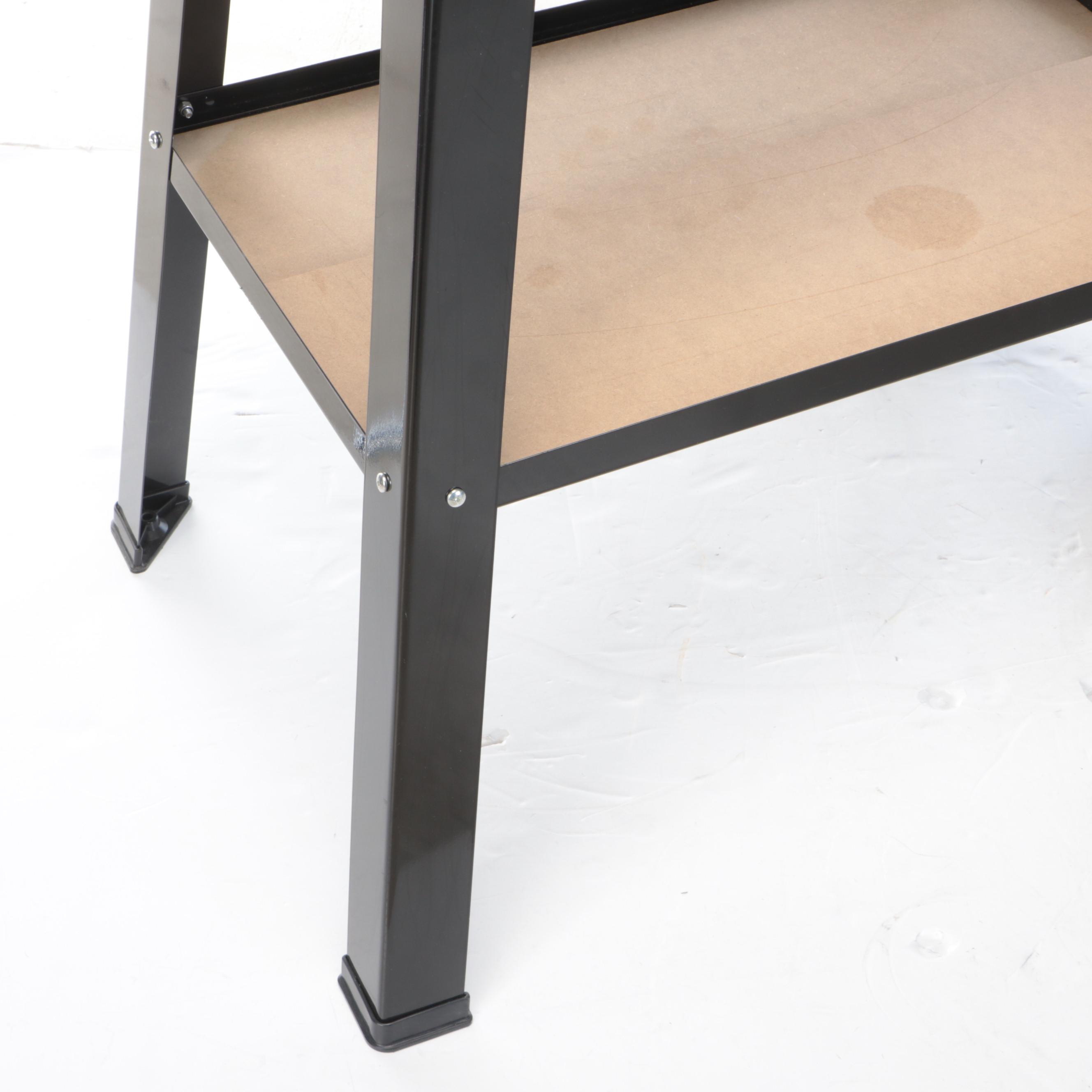 Craftsman Roller Support Stands and Ruler-Top Tool Table