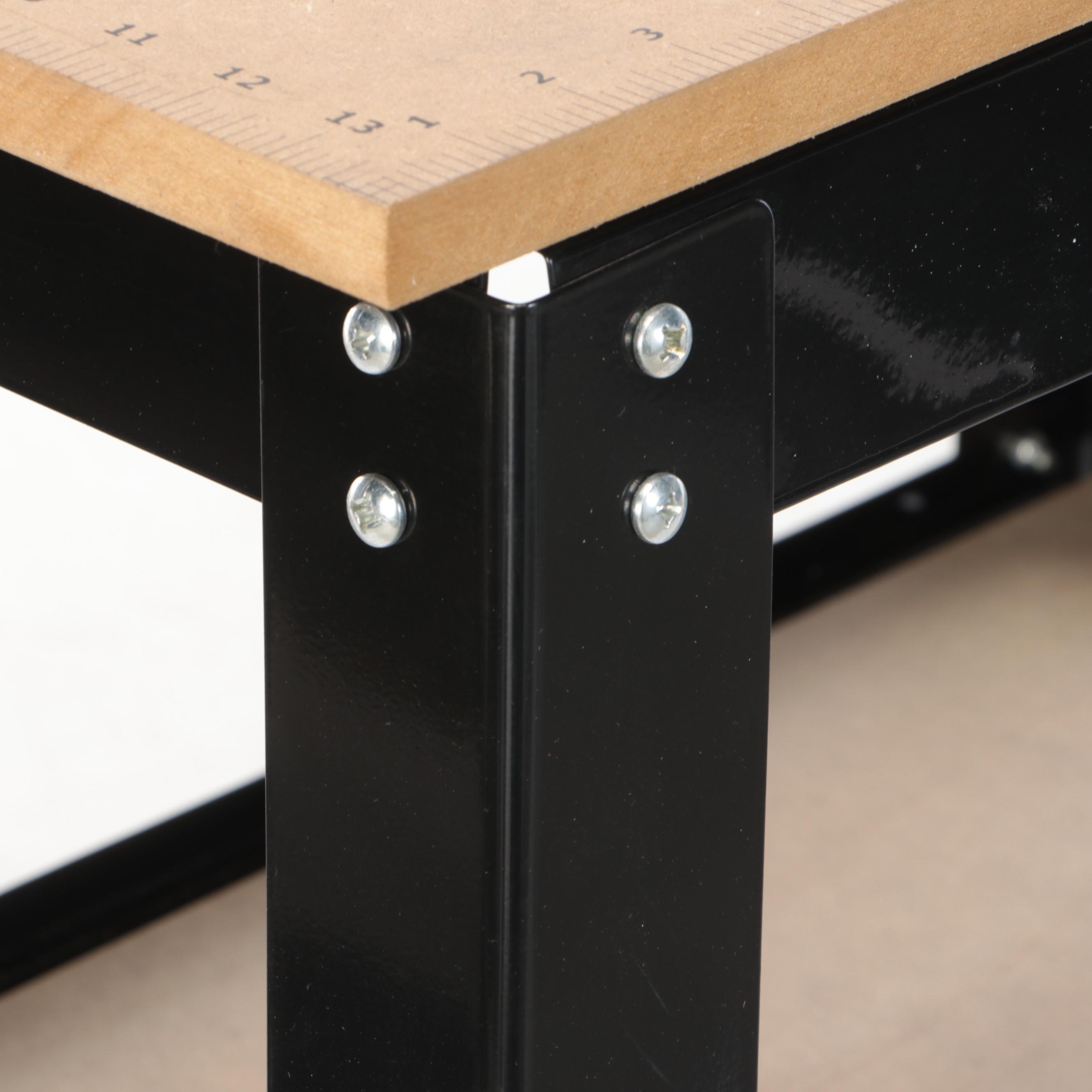 Craftsman Roller Support Stands and Ruler-Top Tool Table