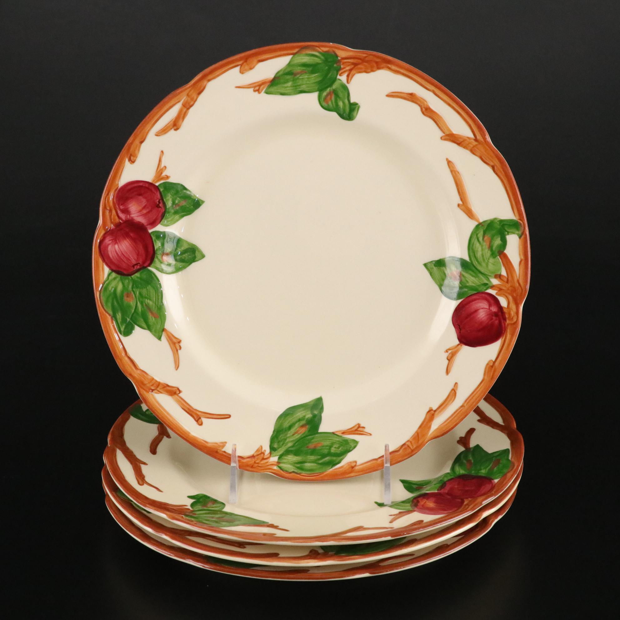 Franciscan "Apple" Five-Piece Dinner Service for Four
