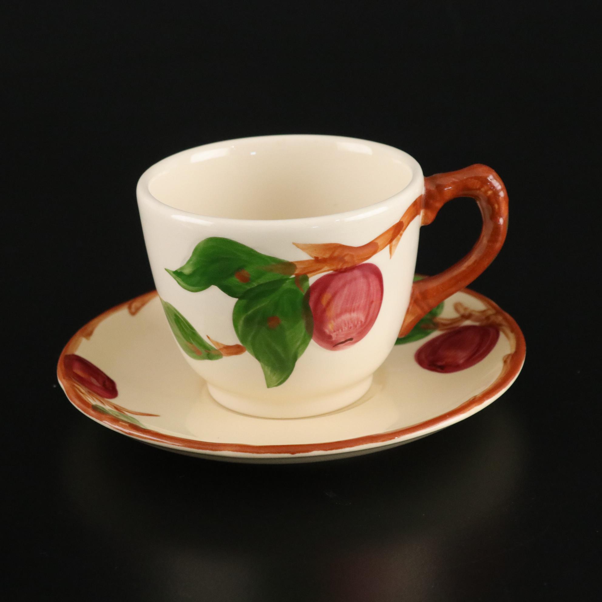 Franciscan "Apple" Five-Piece Dinner Service for Four