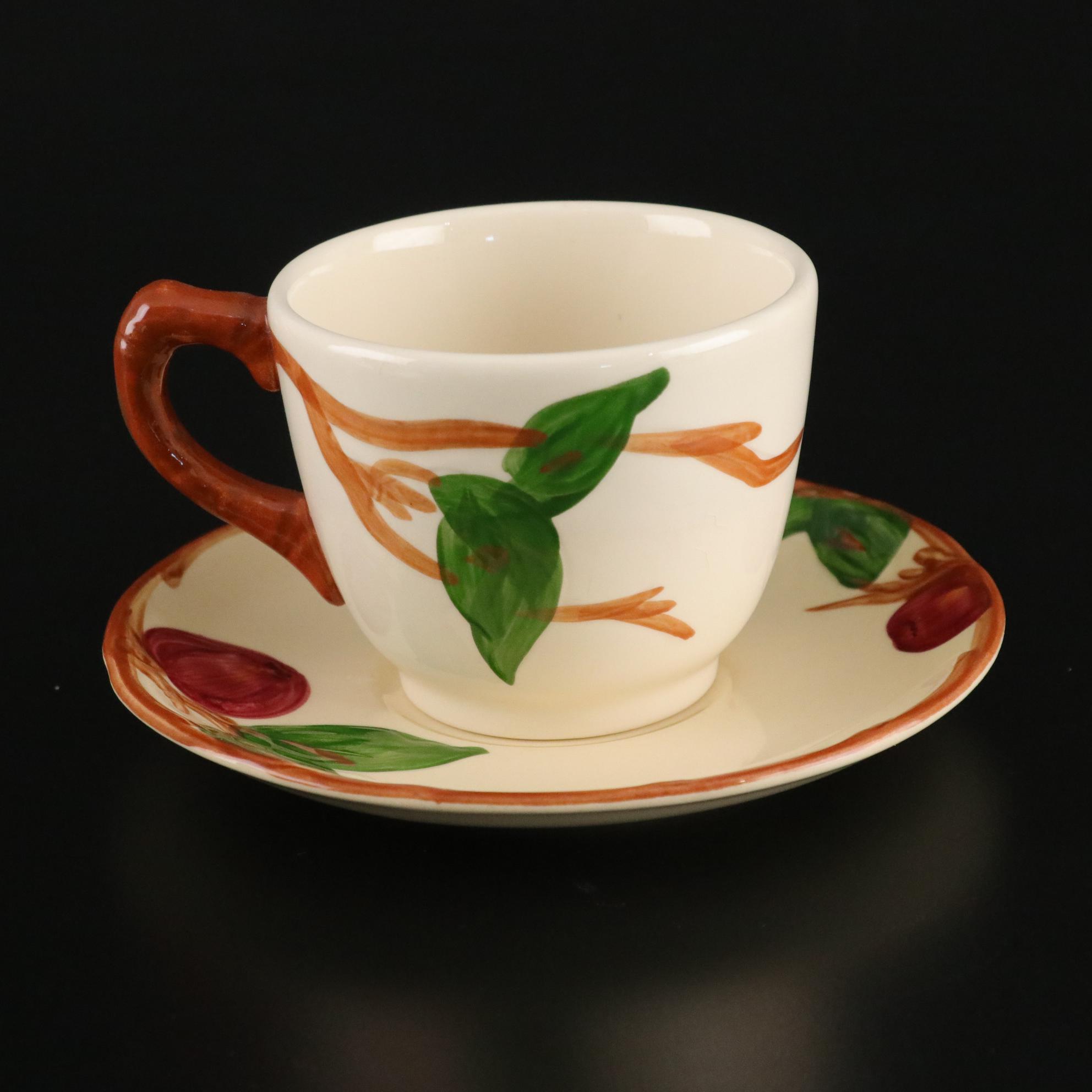 Franciscan "Apple" Five-Piece Dinner Service for Four