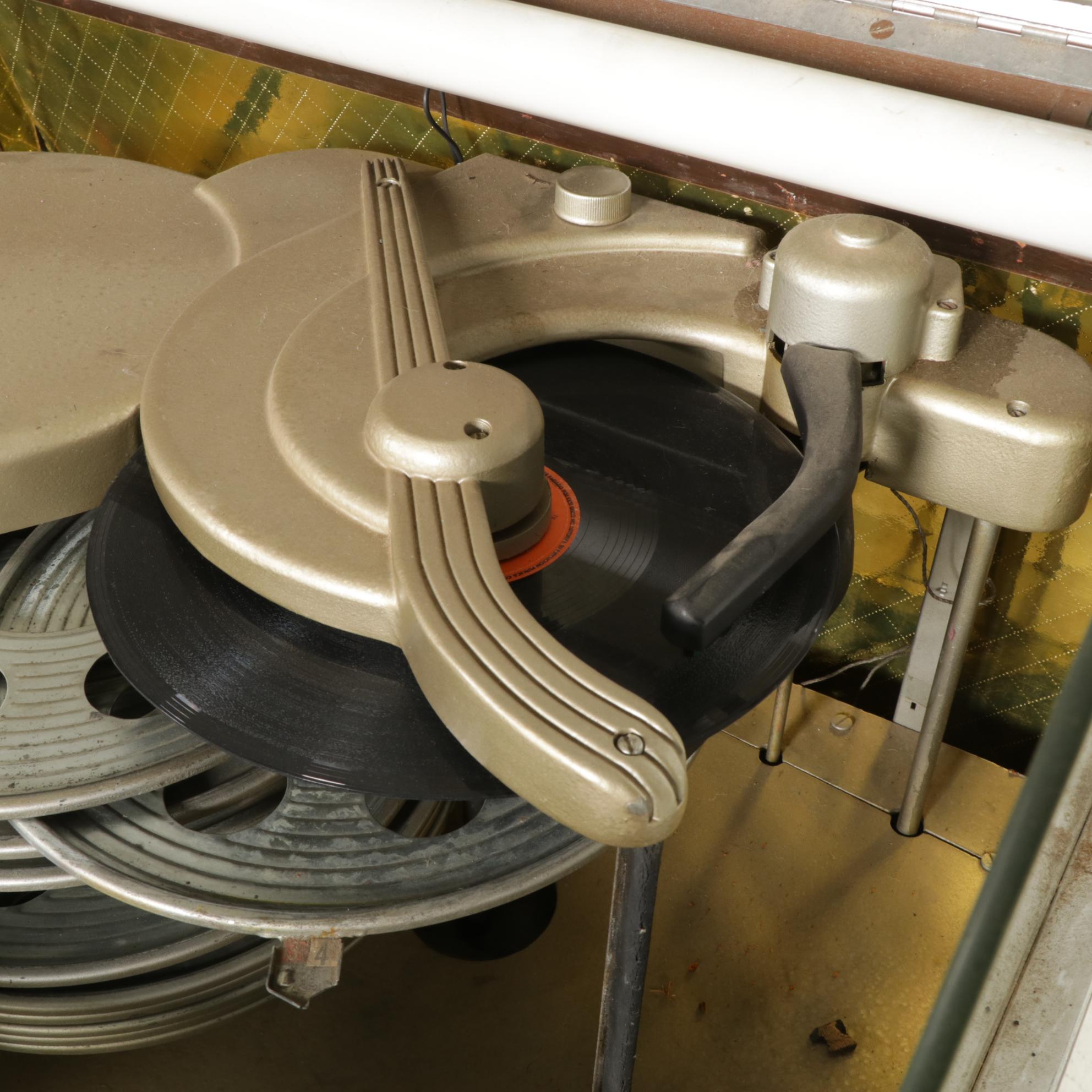 "Hi Fidelity" by Wurlitzer Multi-Selector Album Phonograph, Mid 20th Century