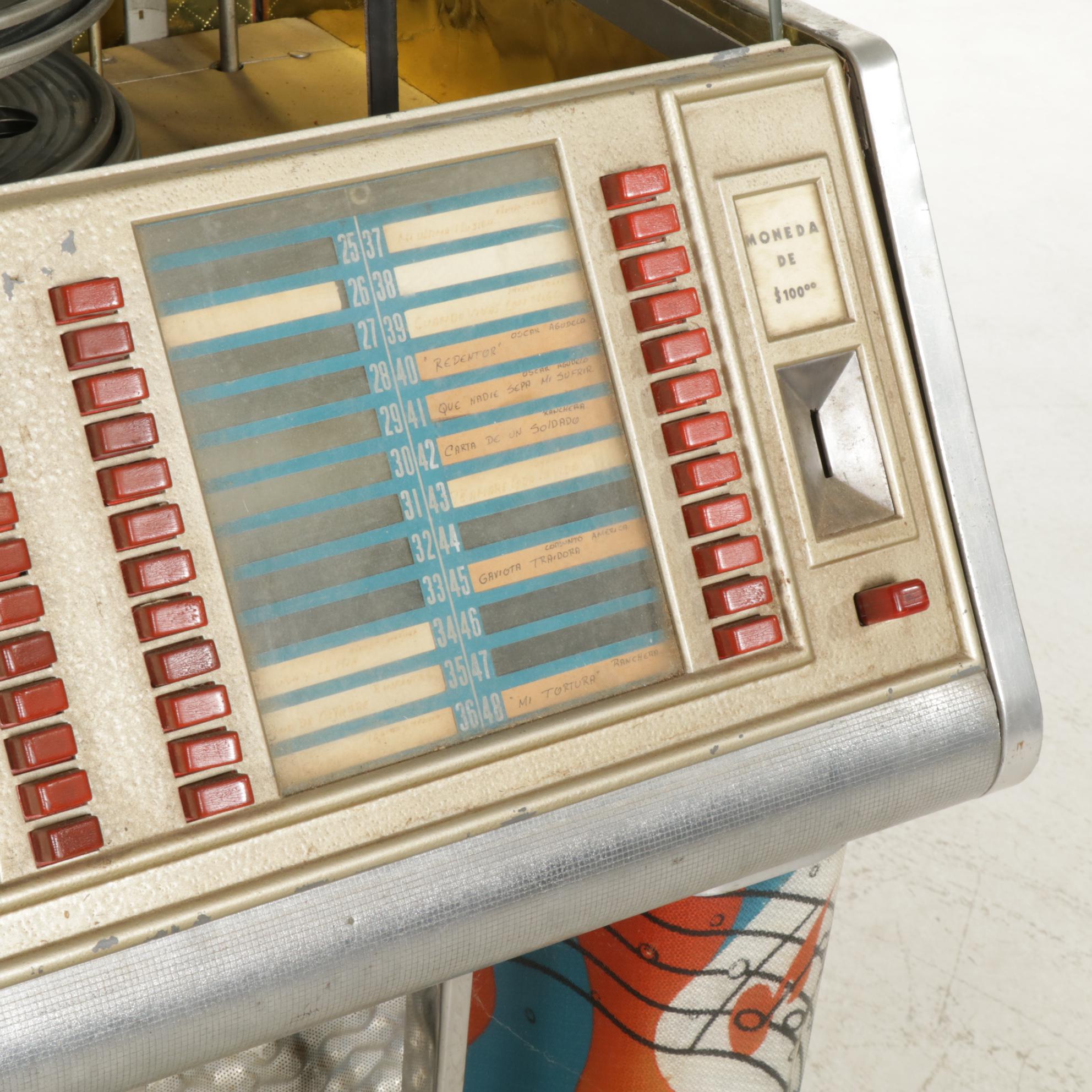 "Hi Fidelity" by Wurlitzer Multi-Selector Album Phonograph, Mid 20th Century