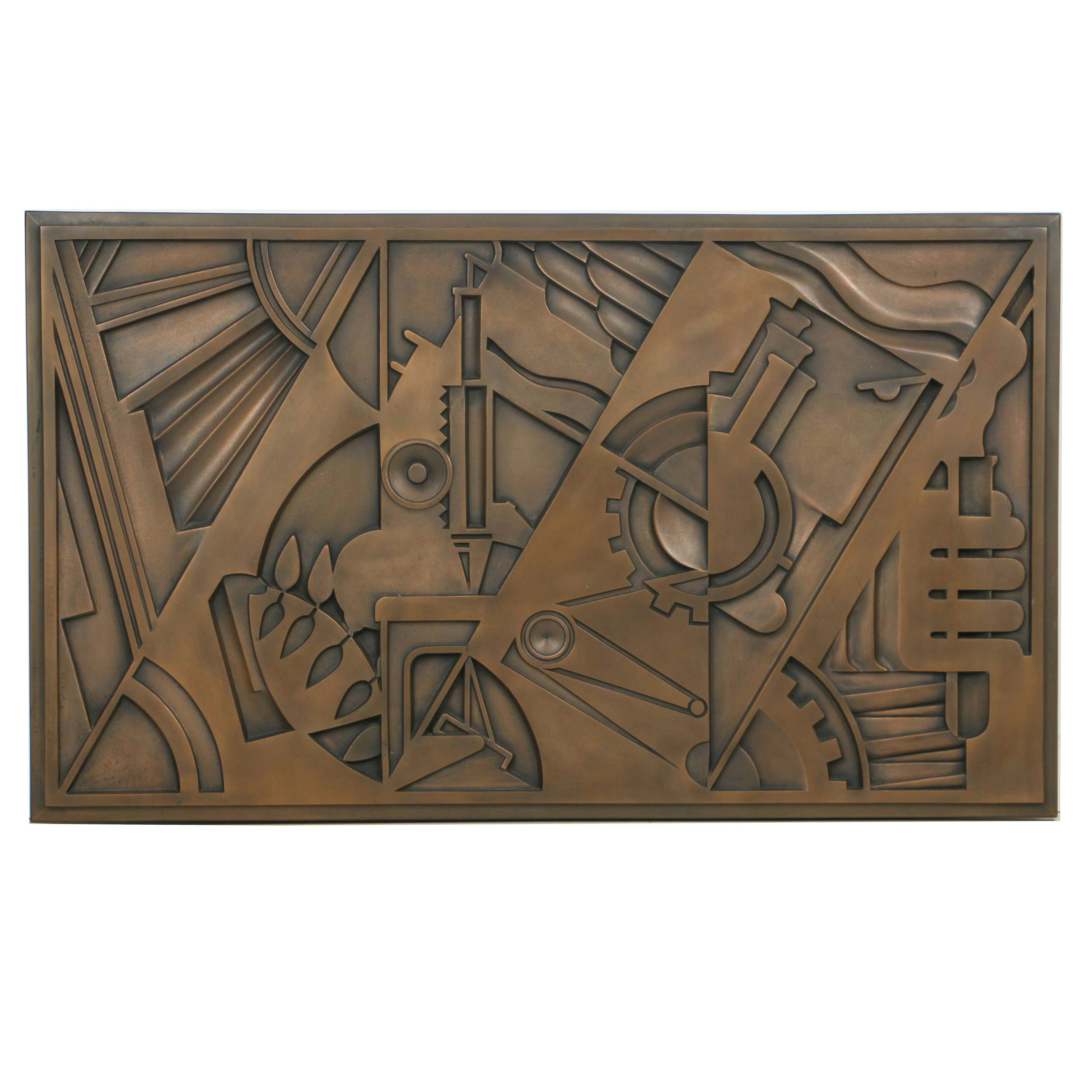 Roy Lichtenstein Bronze Sculpture "Peace Through Chemistry Bronze"