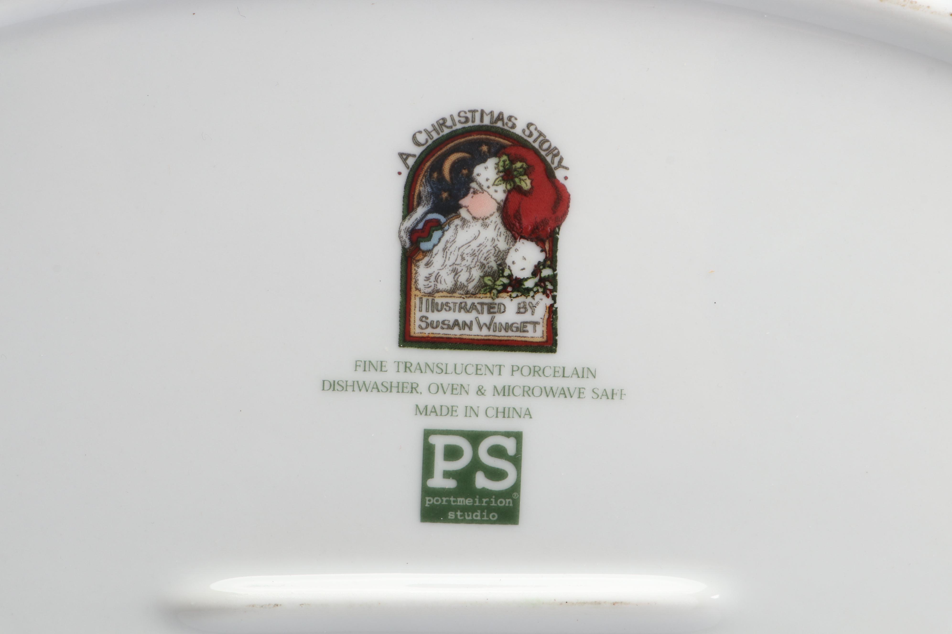Portmeirion Studio "A Christmas Story" Dinnerware
