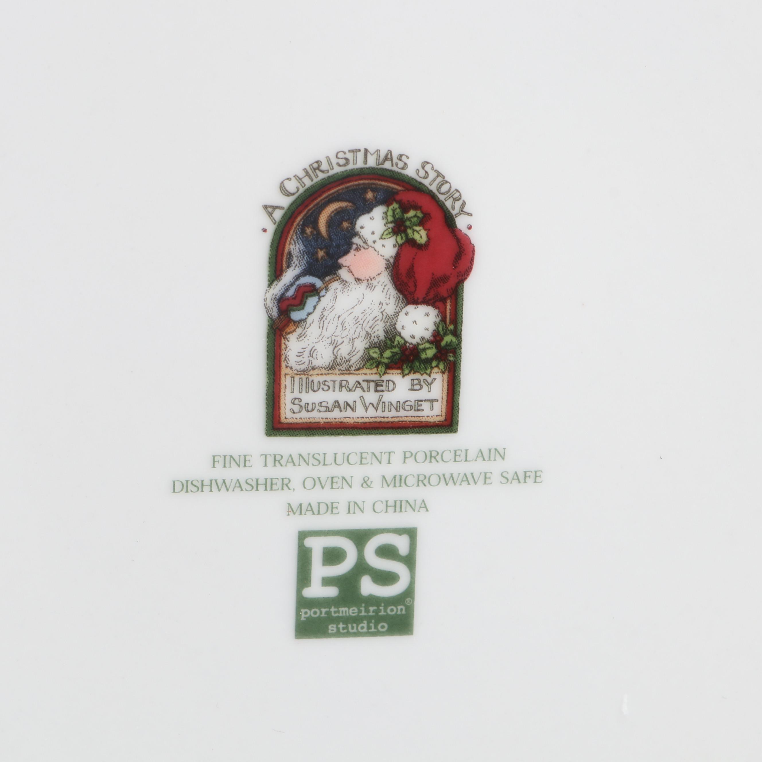 Portmeirion Studio "A Christmas Story" Dinnerware