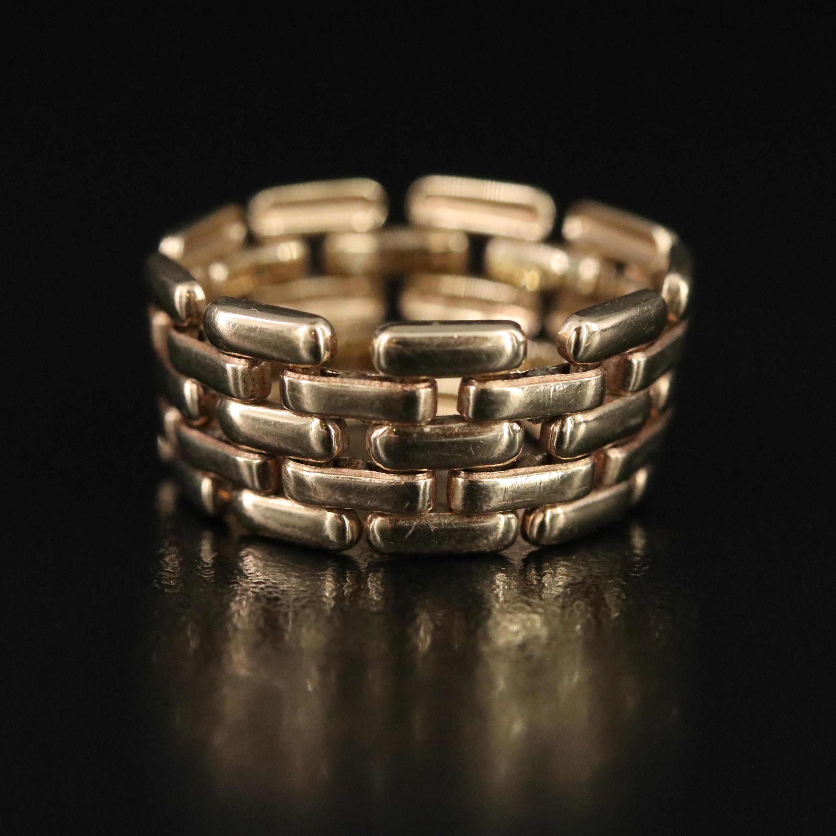 10K Flexible Panther Ring