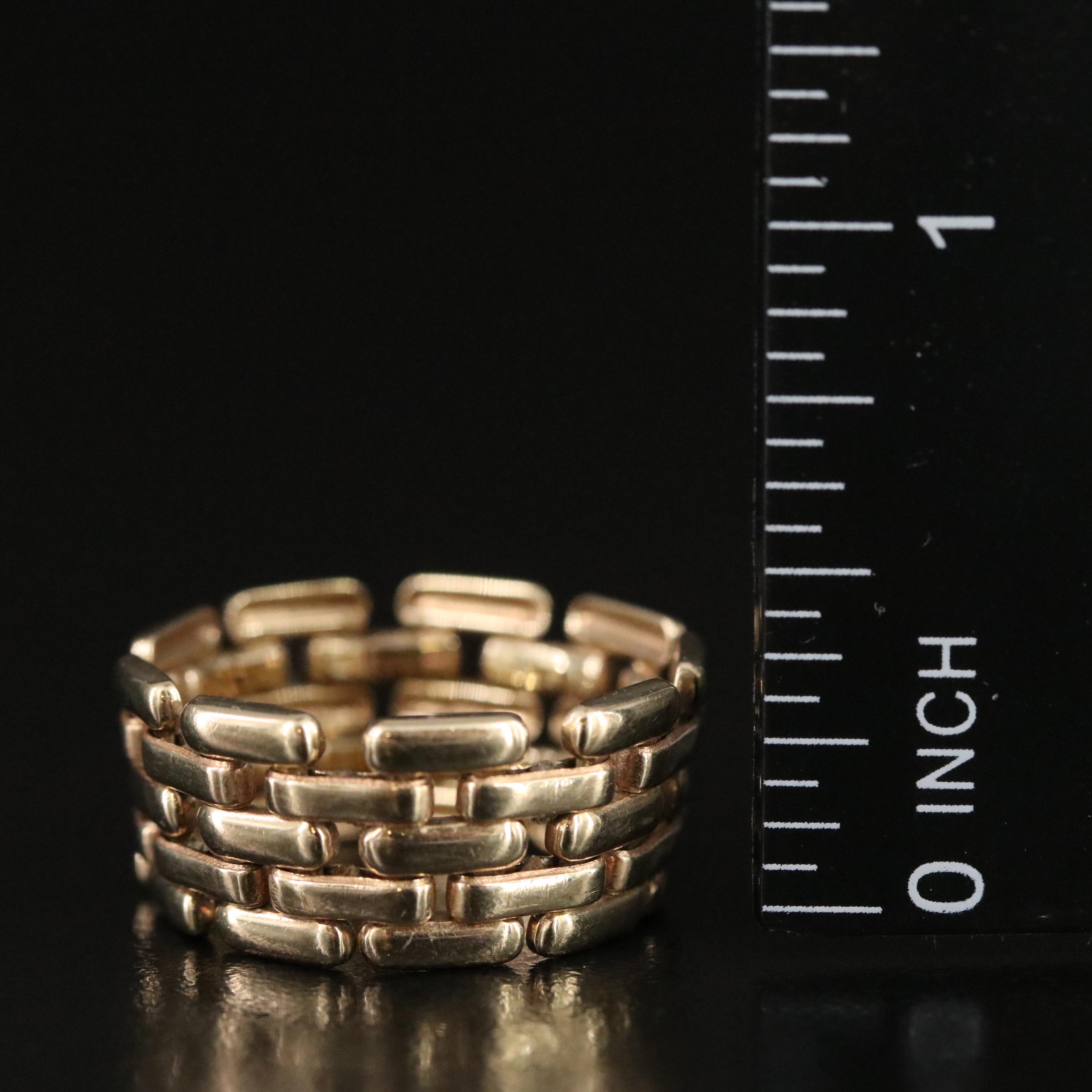 10K Flexible Panther Ring