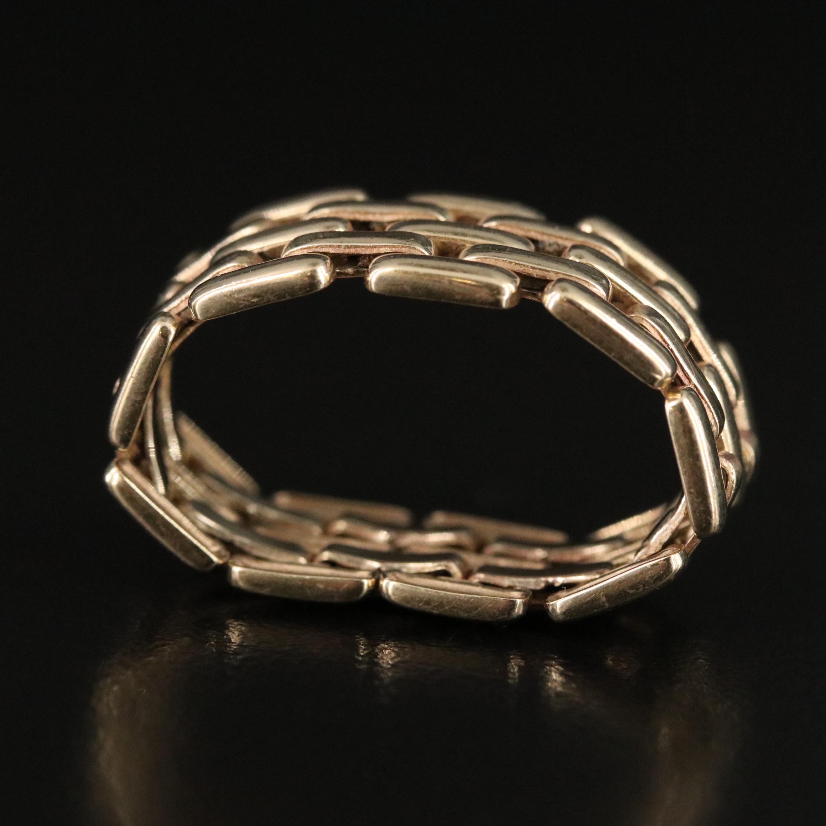 10K Flexible Panther Ring