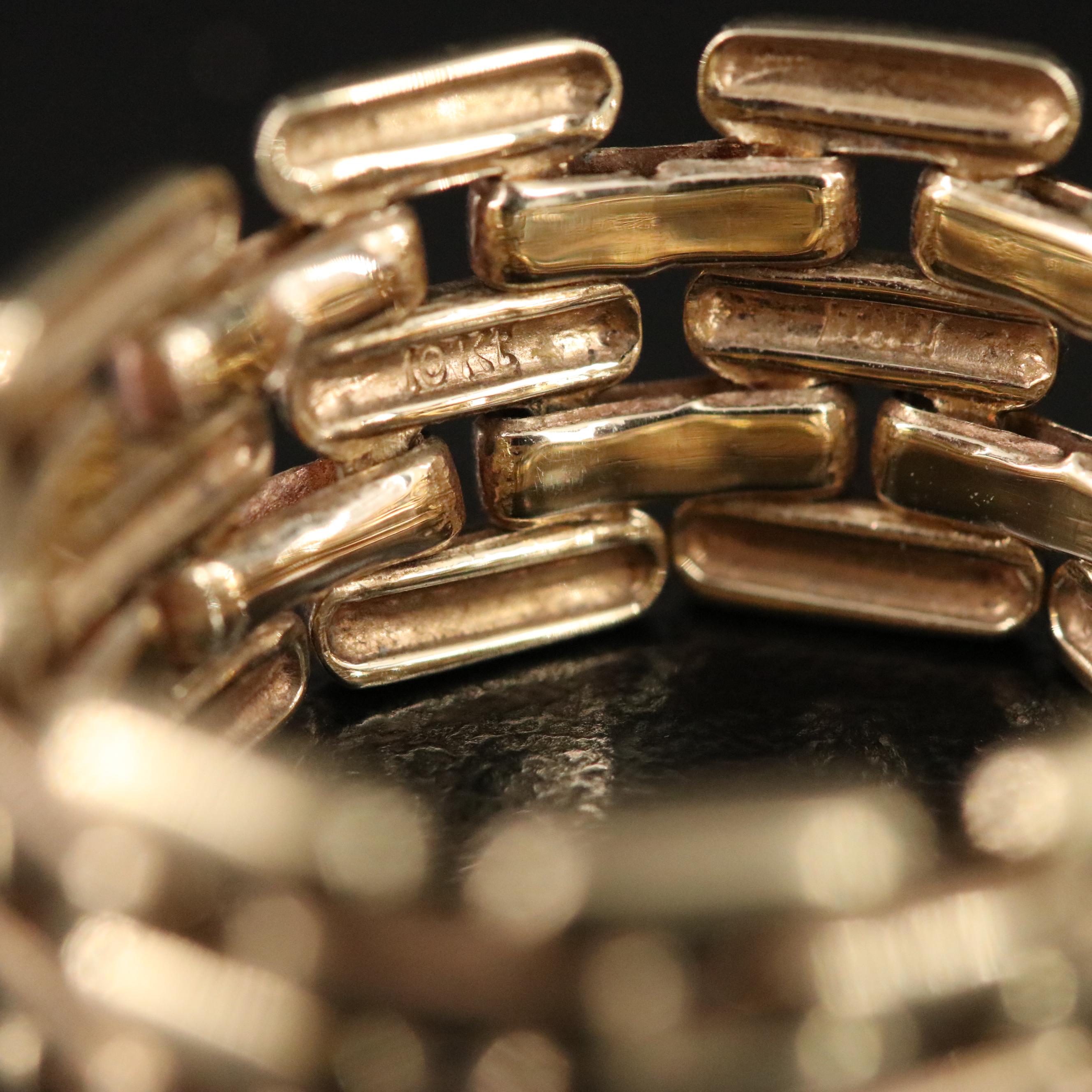 10K Flexible Panther Ring