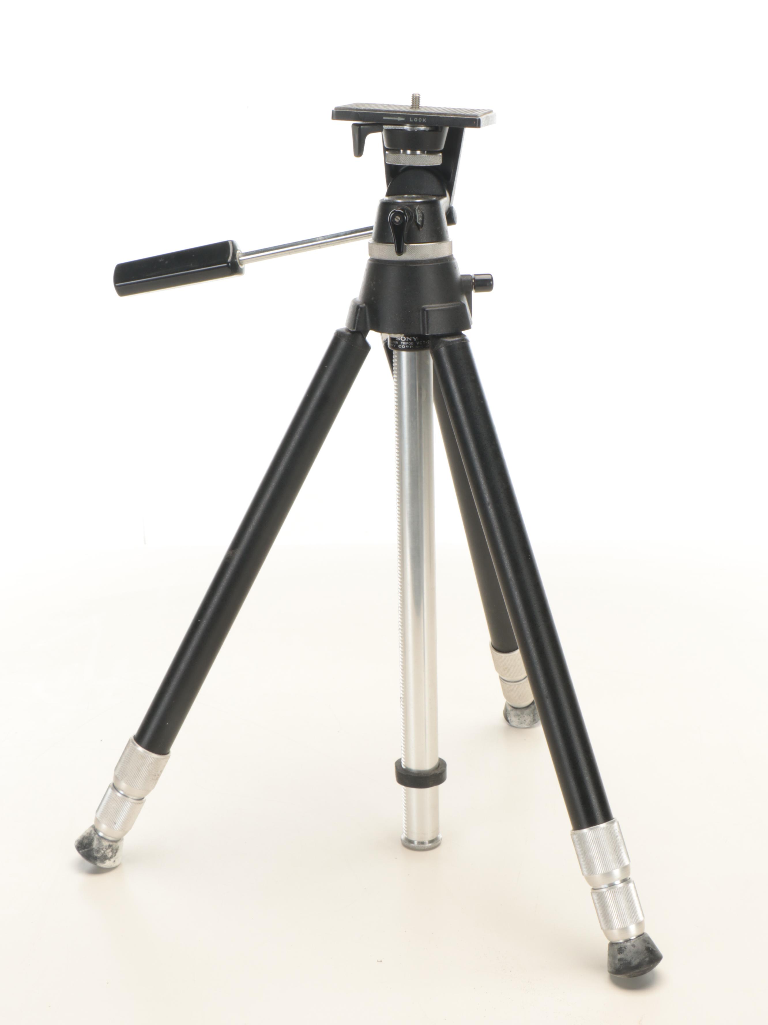 Sony CVC-2000 Video Tape Recorder Camera with Tripod and Case, 1965