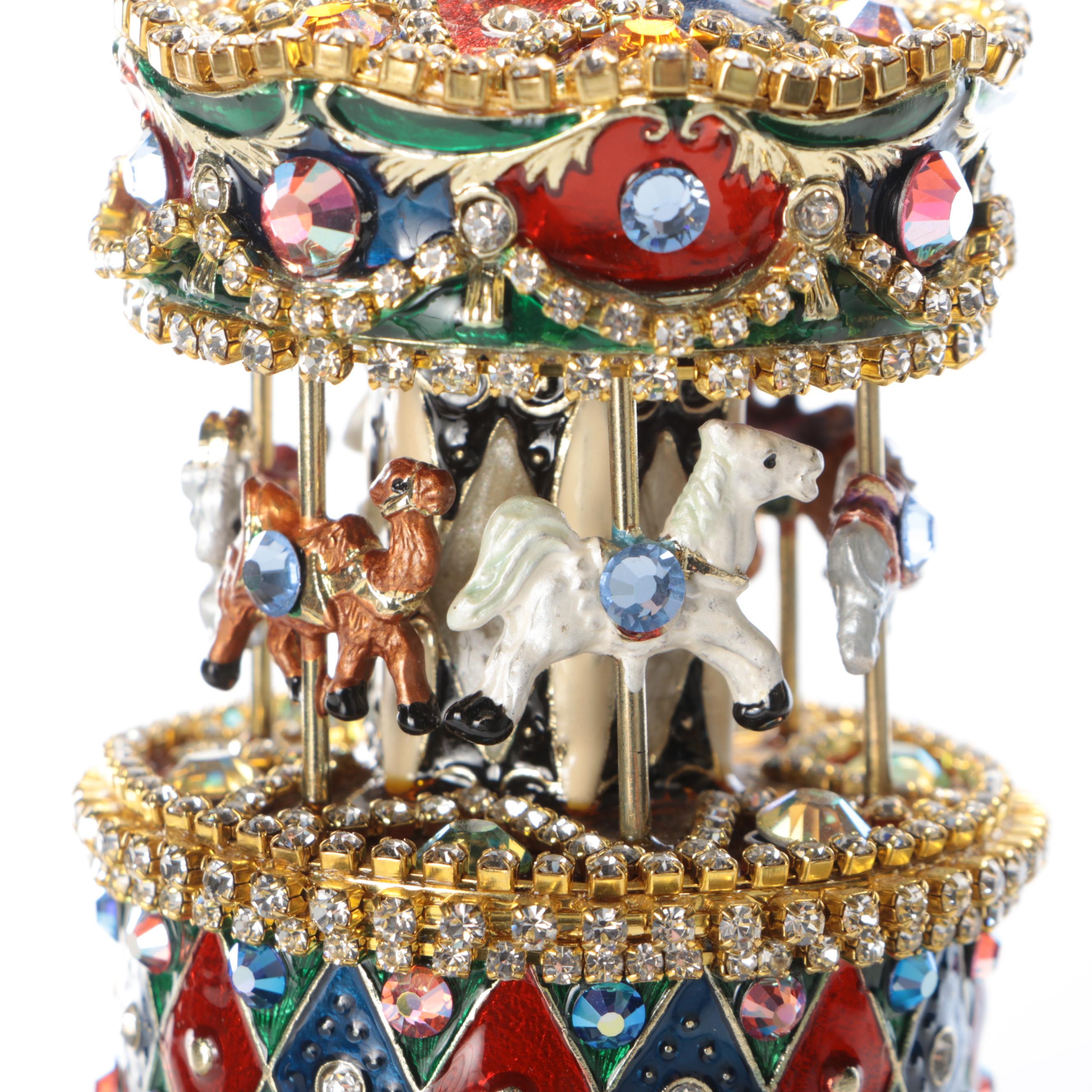 Uno Alla Volta Limited Edition "Carousel Magic" Musical Kaleidoscope