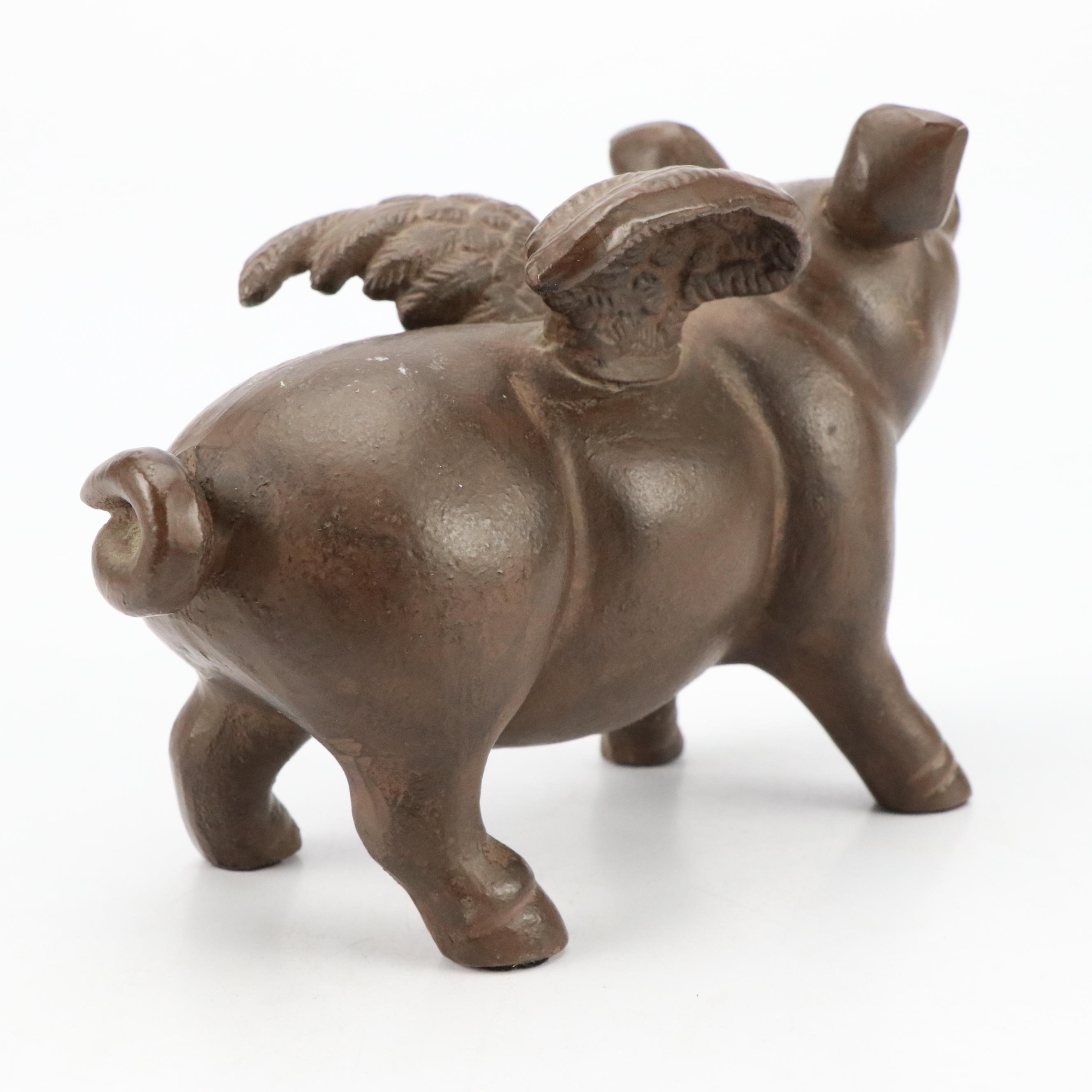 Flying Pig Coin Bank