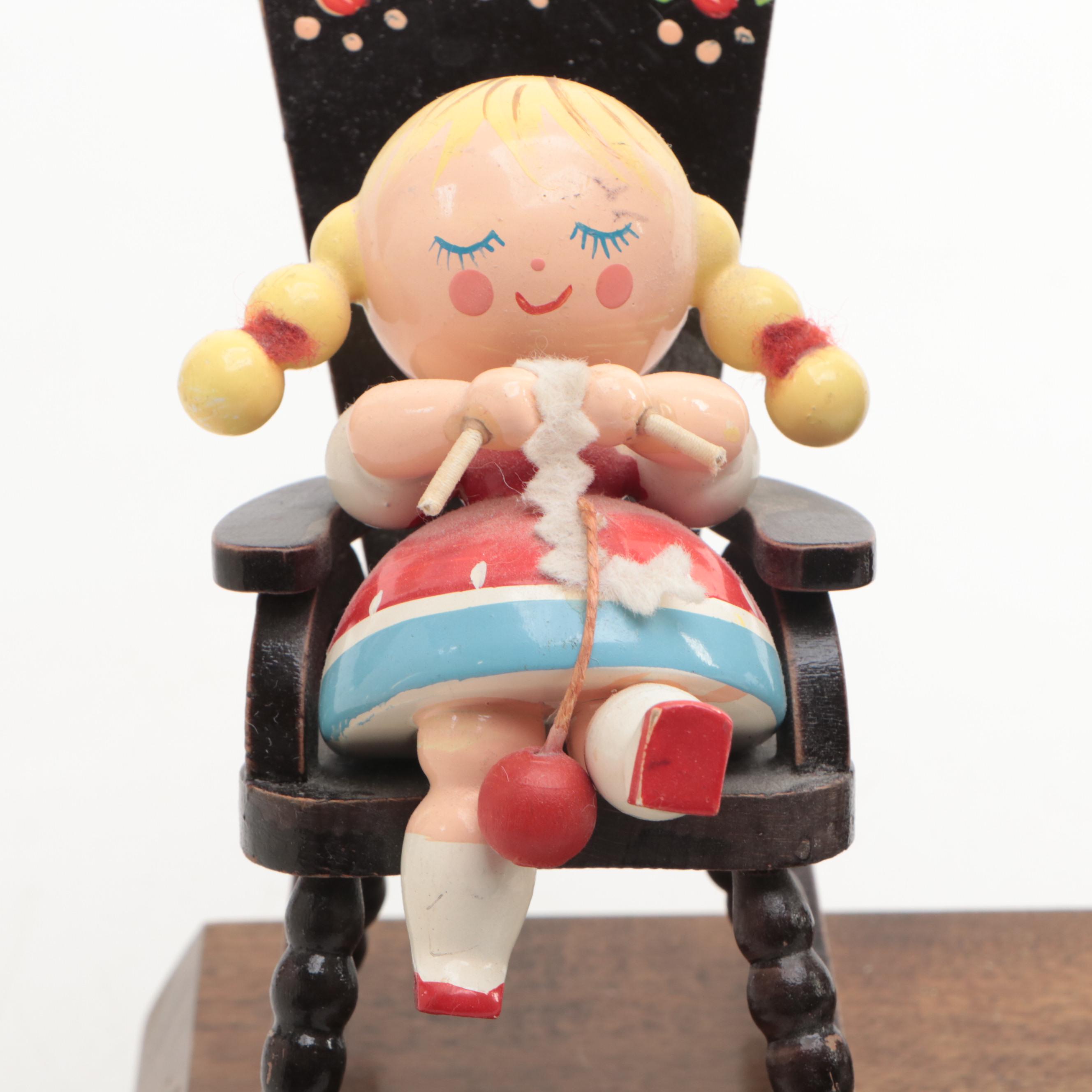 Vintage Nursery Originals Novelty Lamp With Ball Cap, Golf Shirt and More