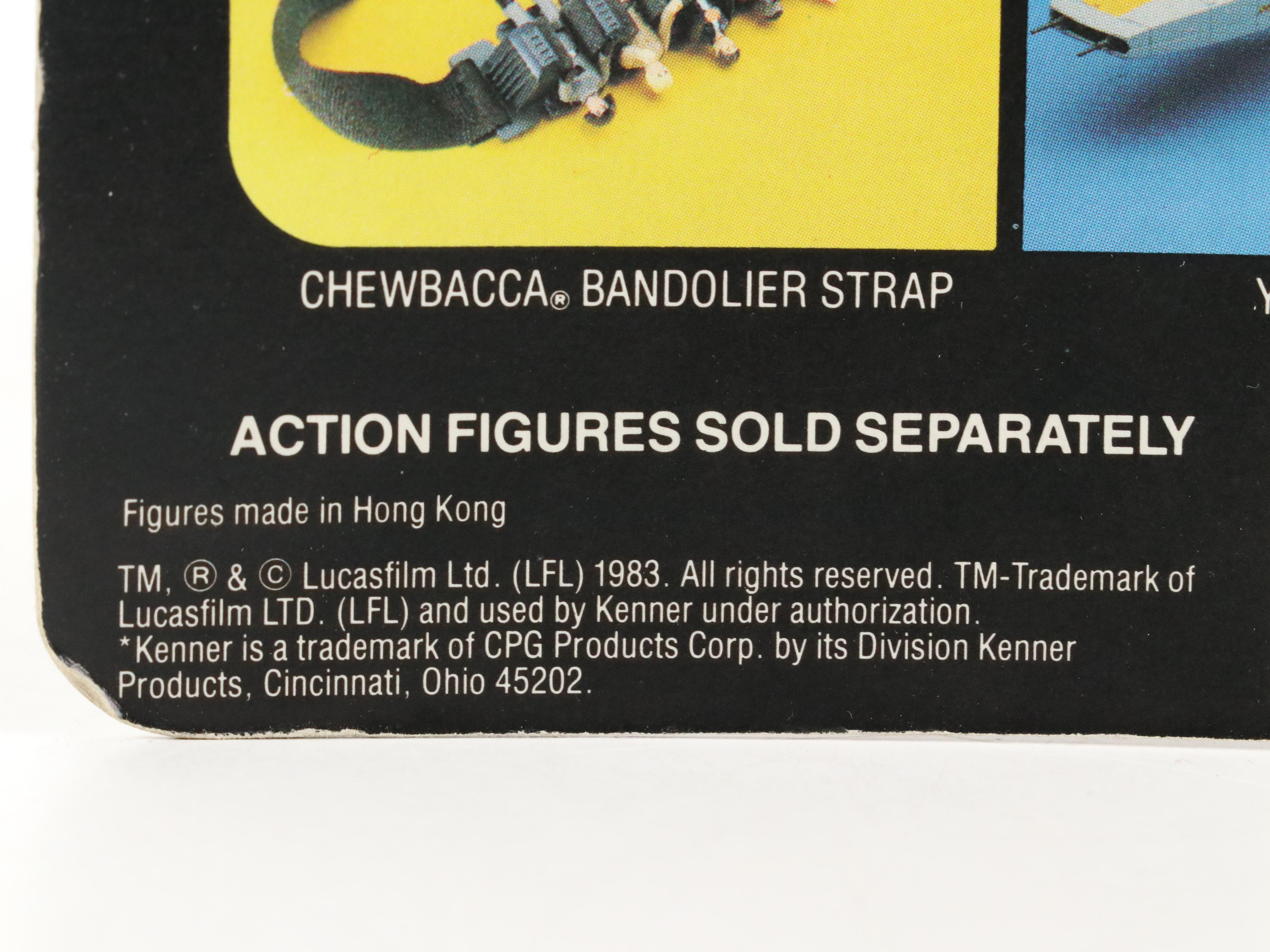 Sealed "Star Wars Return of the Jedi" Chewbacca Kenner Action Figure