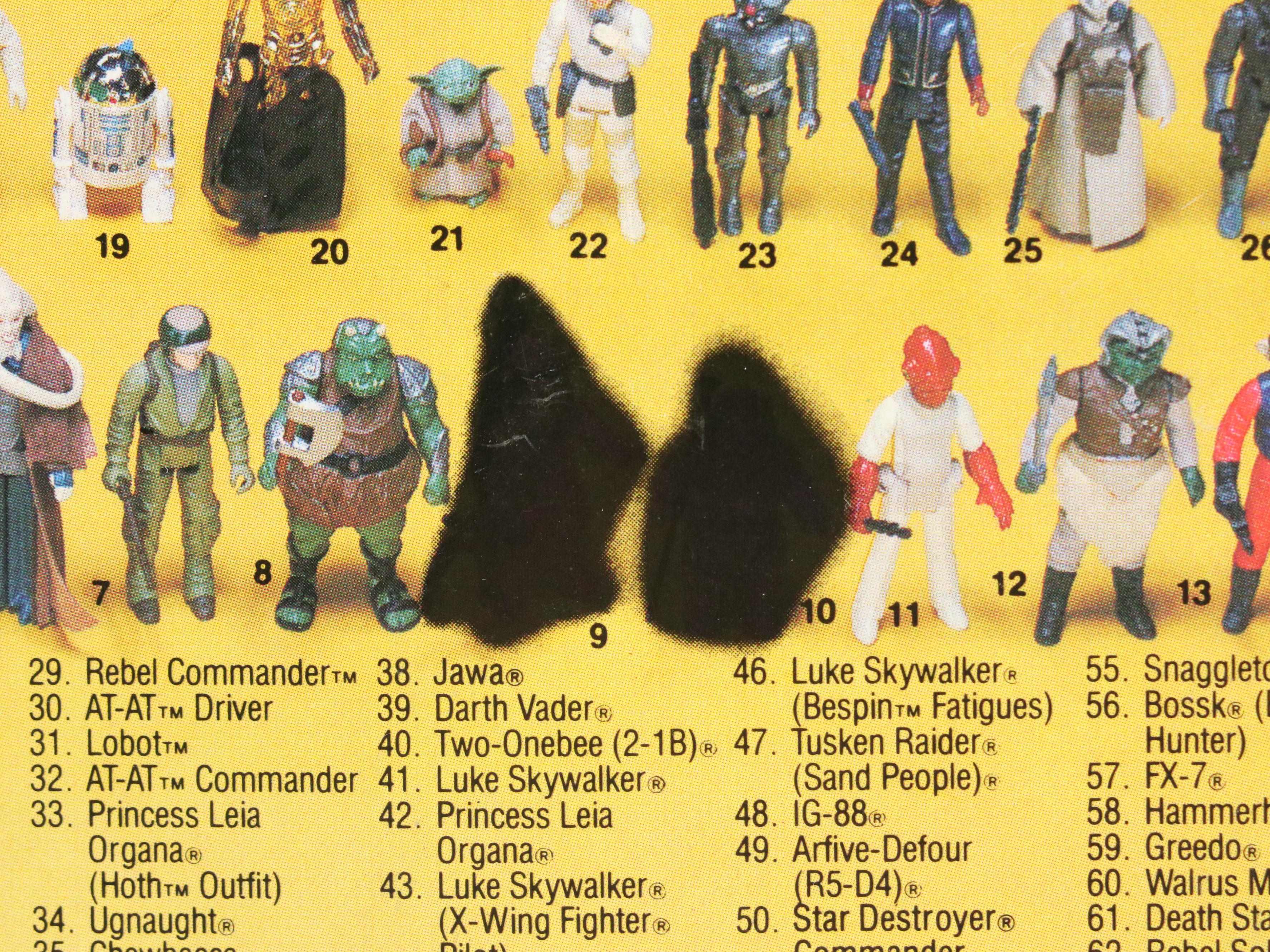 Sealed "Star Wars Return of the Jedi" Chewbacca Kenner Action Figure