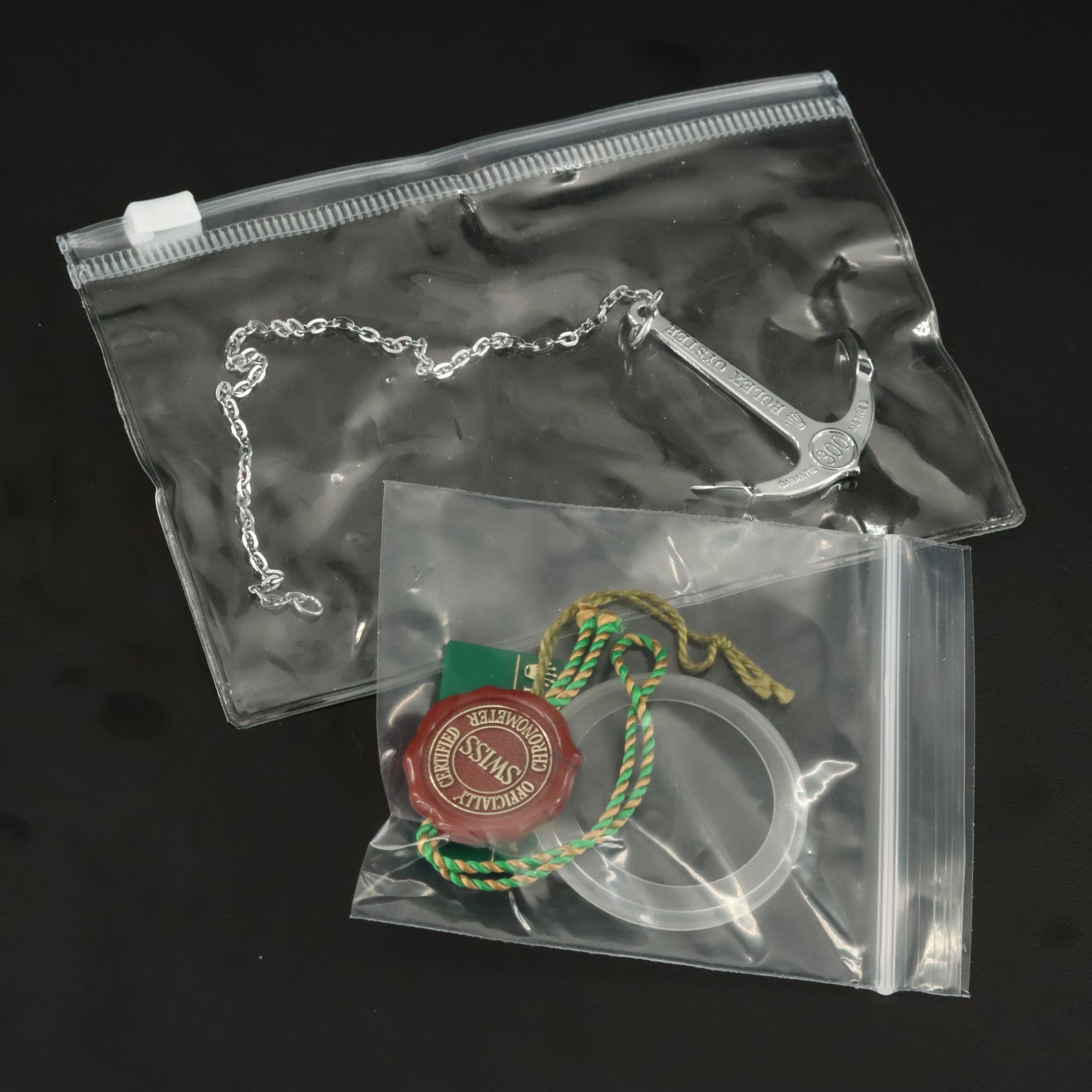 2000 Rolex Submariner Date Slate Serti Diamond and Sapphire Factory Dial Watch