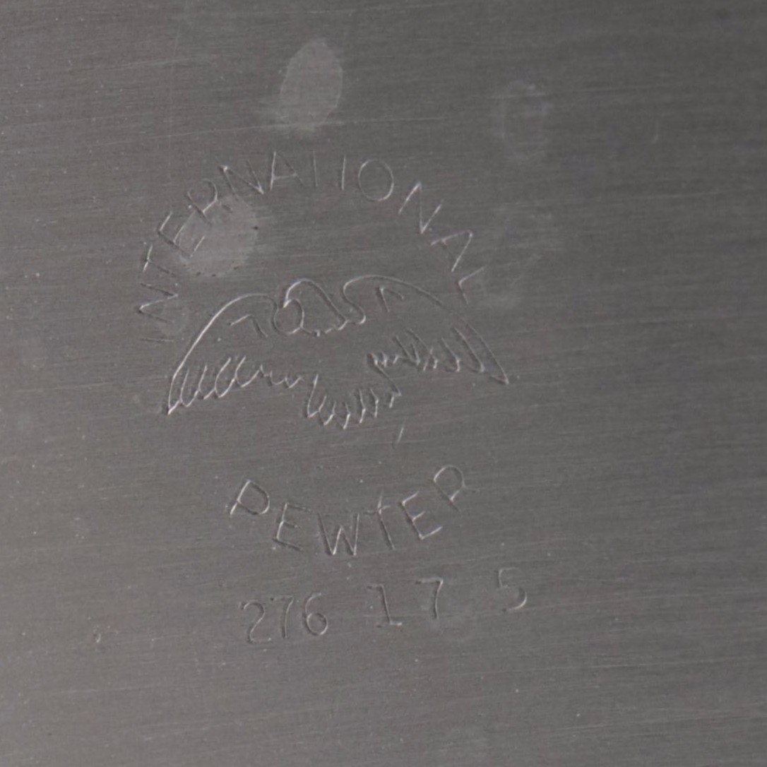 Gorham "Octette" Pewter Coffee and Tea Service with More Pewter Pieces