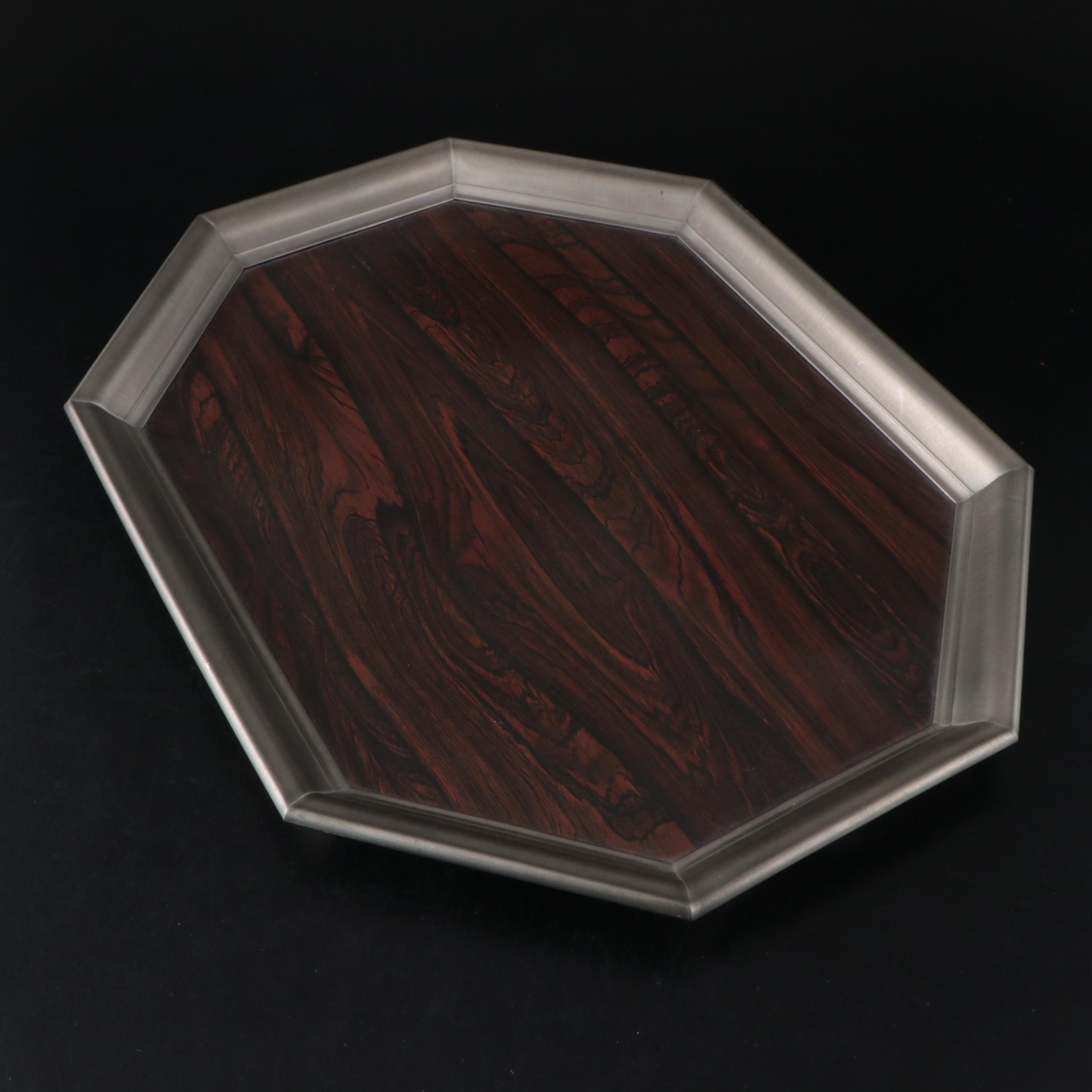 Gorham "Octette" Pewter Coffee and Tea Service with More Pewter Pieces