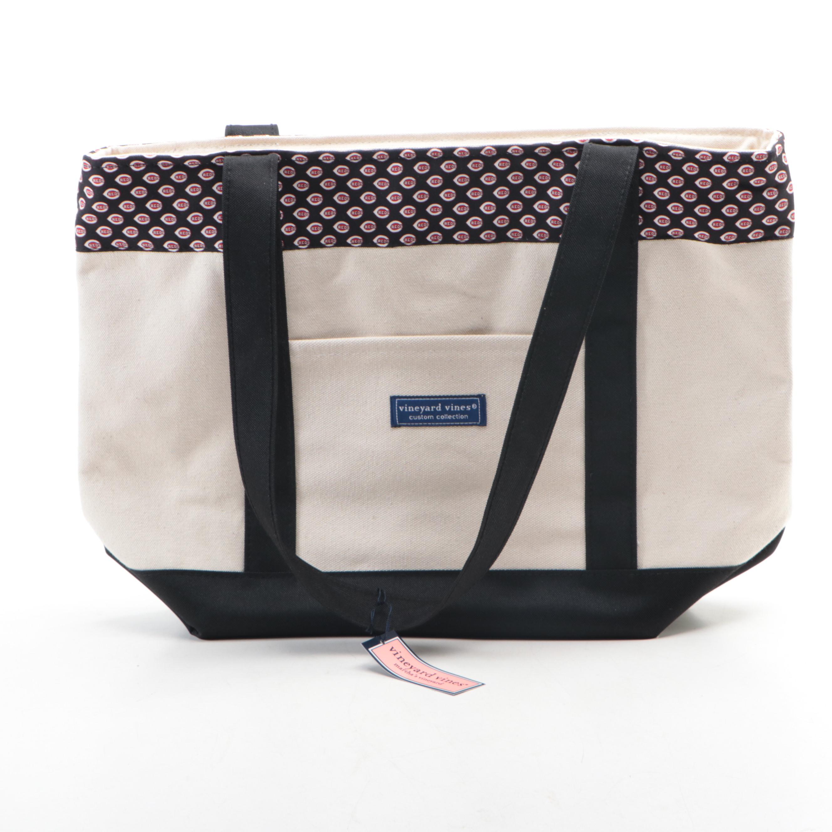 Vineyard Vines Cincinnati Reds Tote and Victoria's Secret Cooler Tote