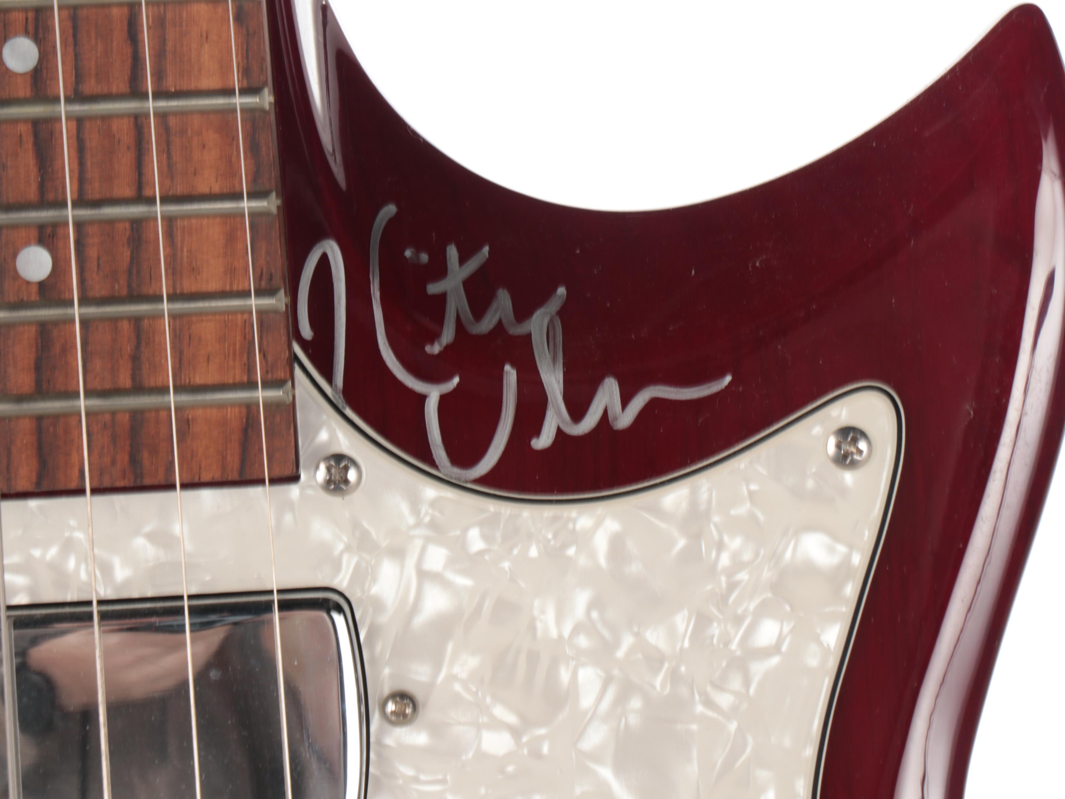 Reba McEntire, Luke Bryan, and More Signed Taylor Electric Guitar, JSA