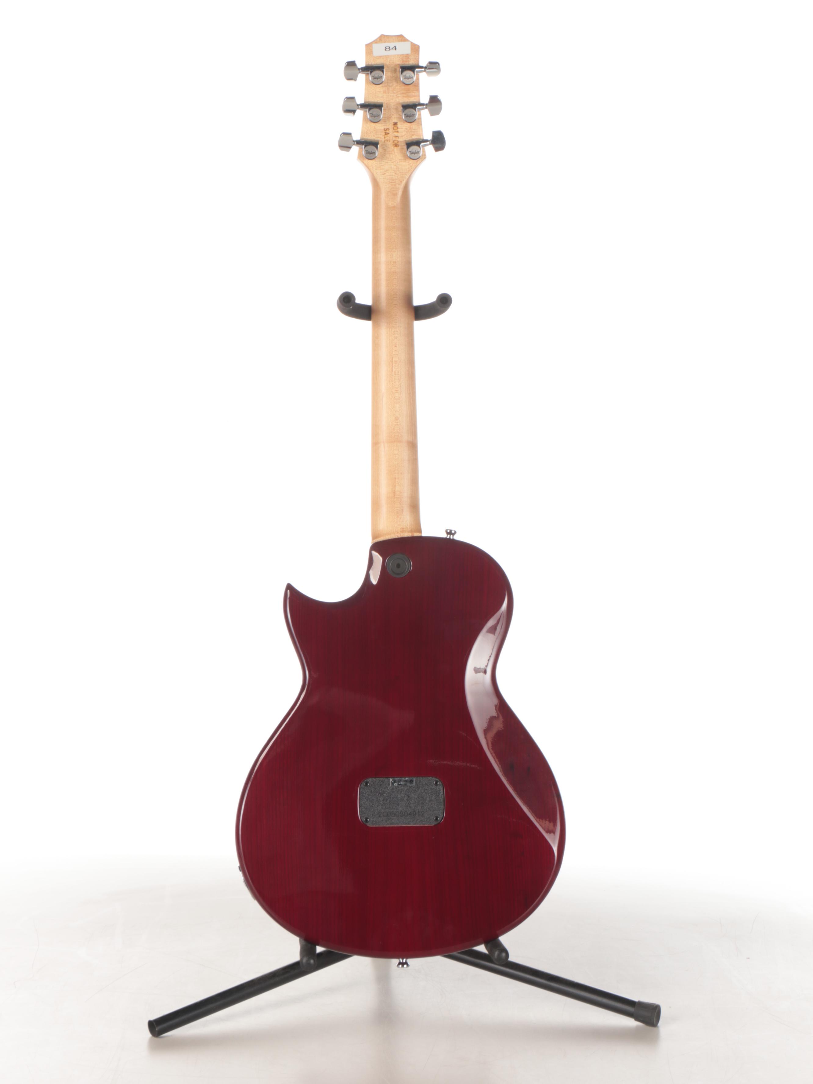 Reba McEntire, Luke Bryan, and More Signed Taylor Electric Guitar, JSA