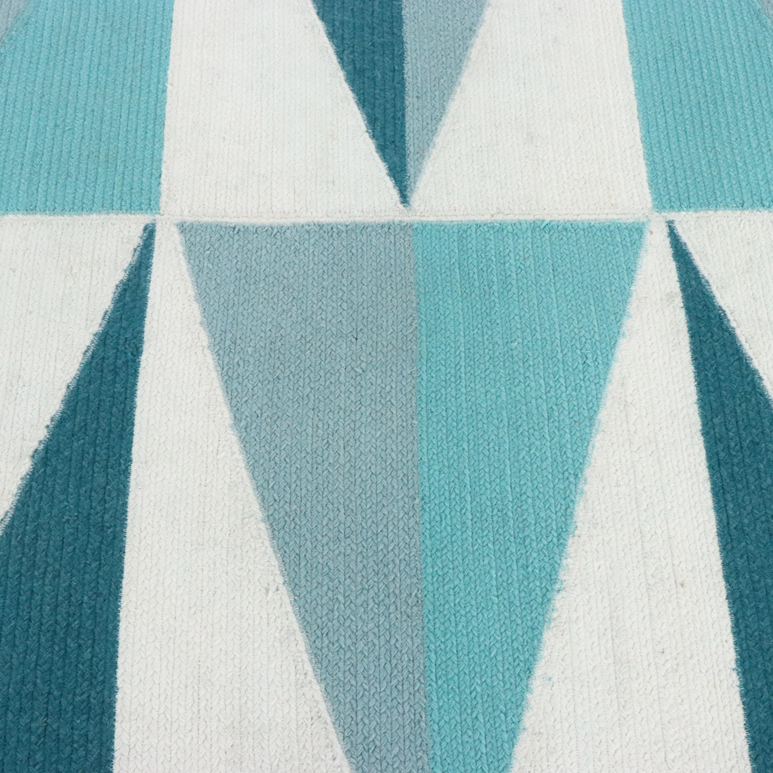5'2 x 8' Machine-Made Woven Feizy Geometric Color Block Area Rug