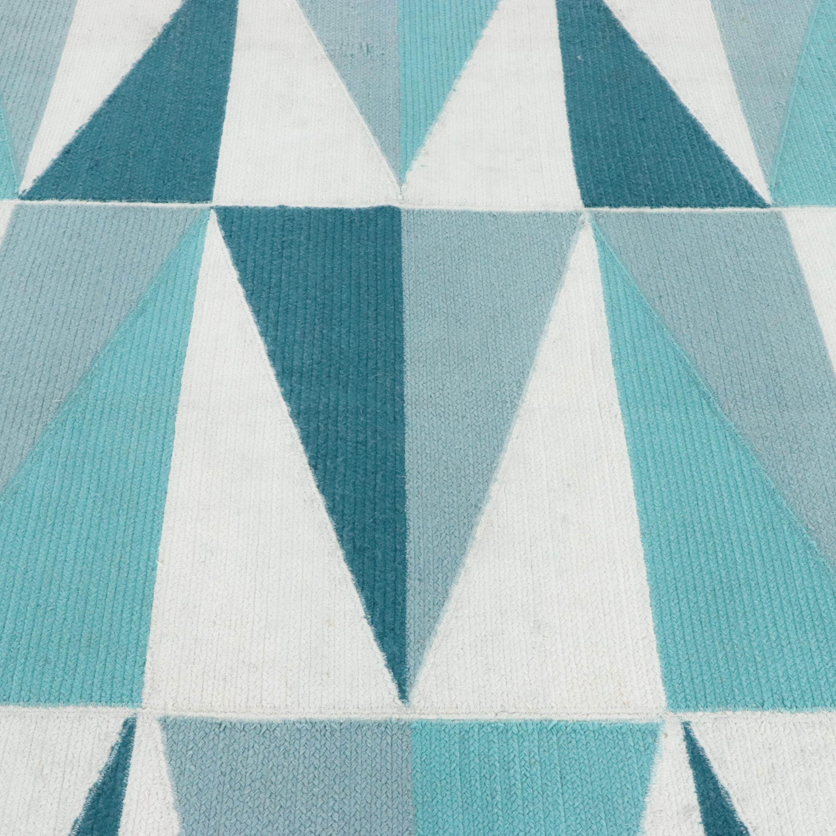 5'2 x 8' Machine-Made Woven Feizy Geometric Color Block Area Rug