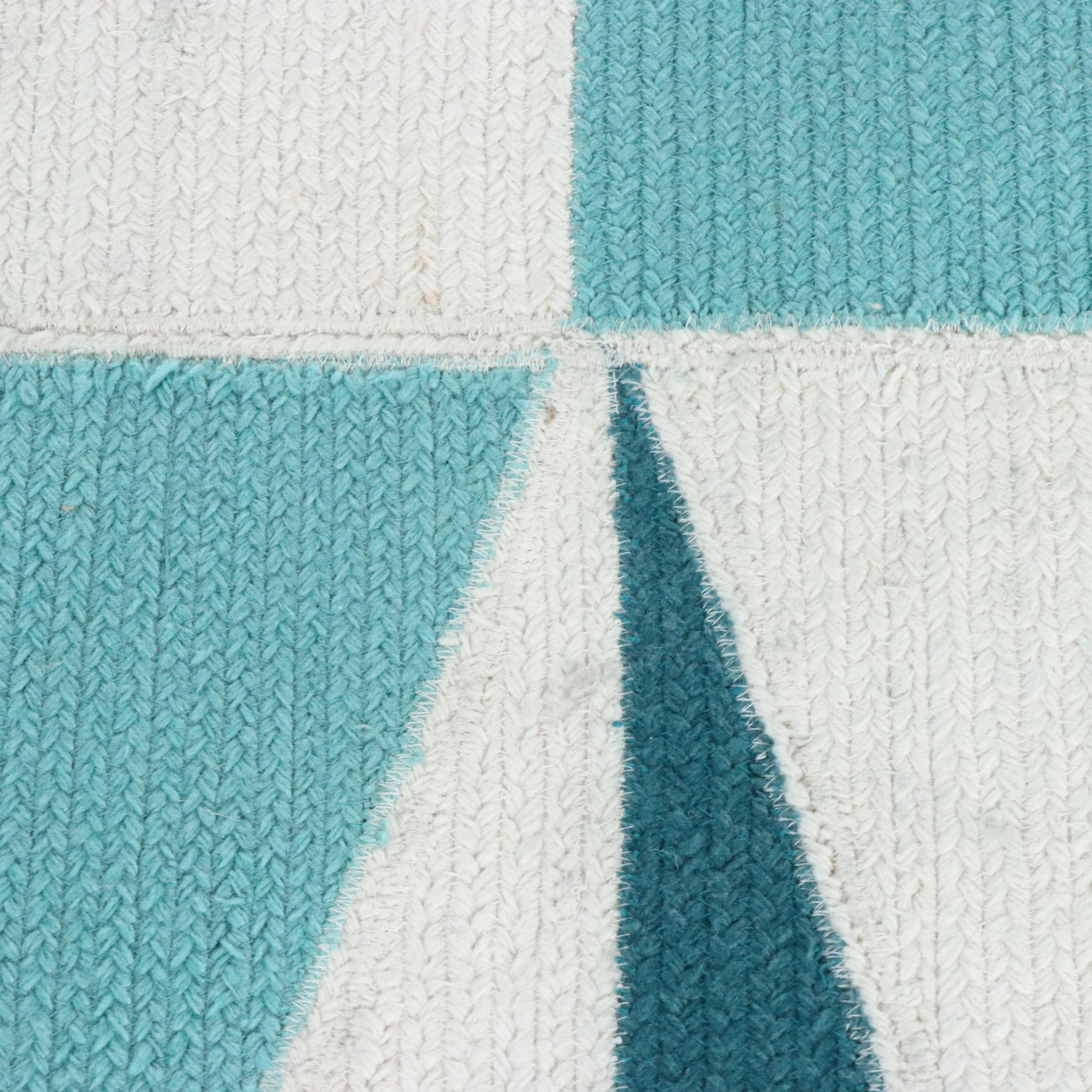 5'2 x 8' Machine-Made Woven Feizy Geometric Color Block Area Rug