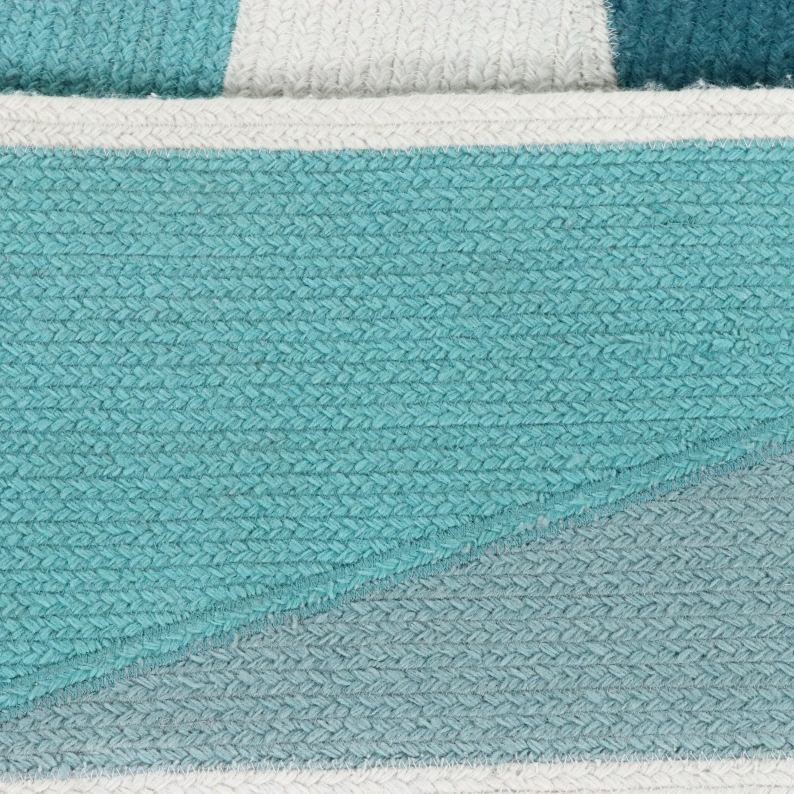 5'2 x 8' Machine-Made Woven Feizy Geometric Color Block Area Rug