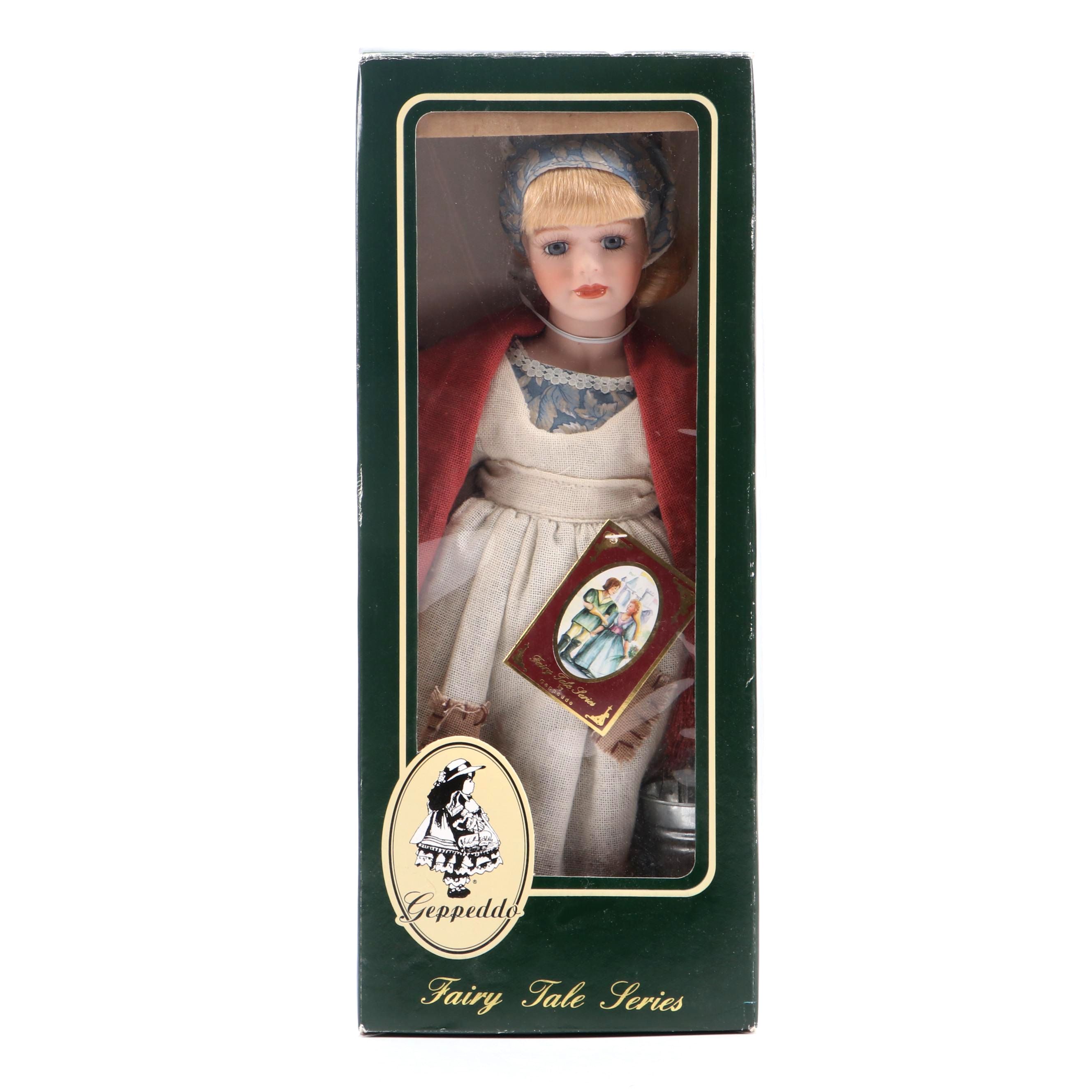 Geppeddo Fairy Tale Series "Cinderella The Maid" Porcelain Doll