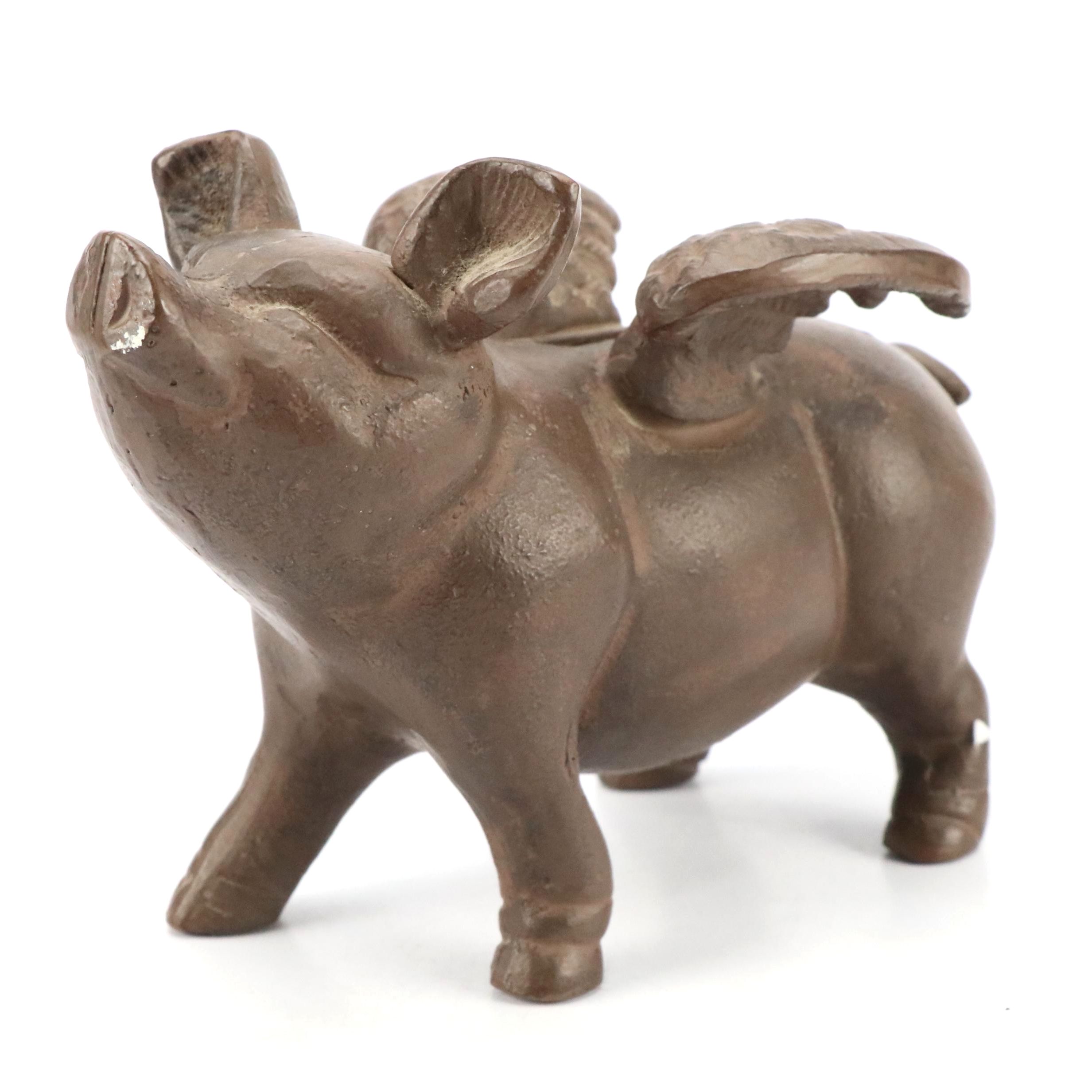 Flying Pig Coin Bank