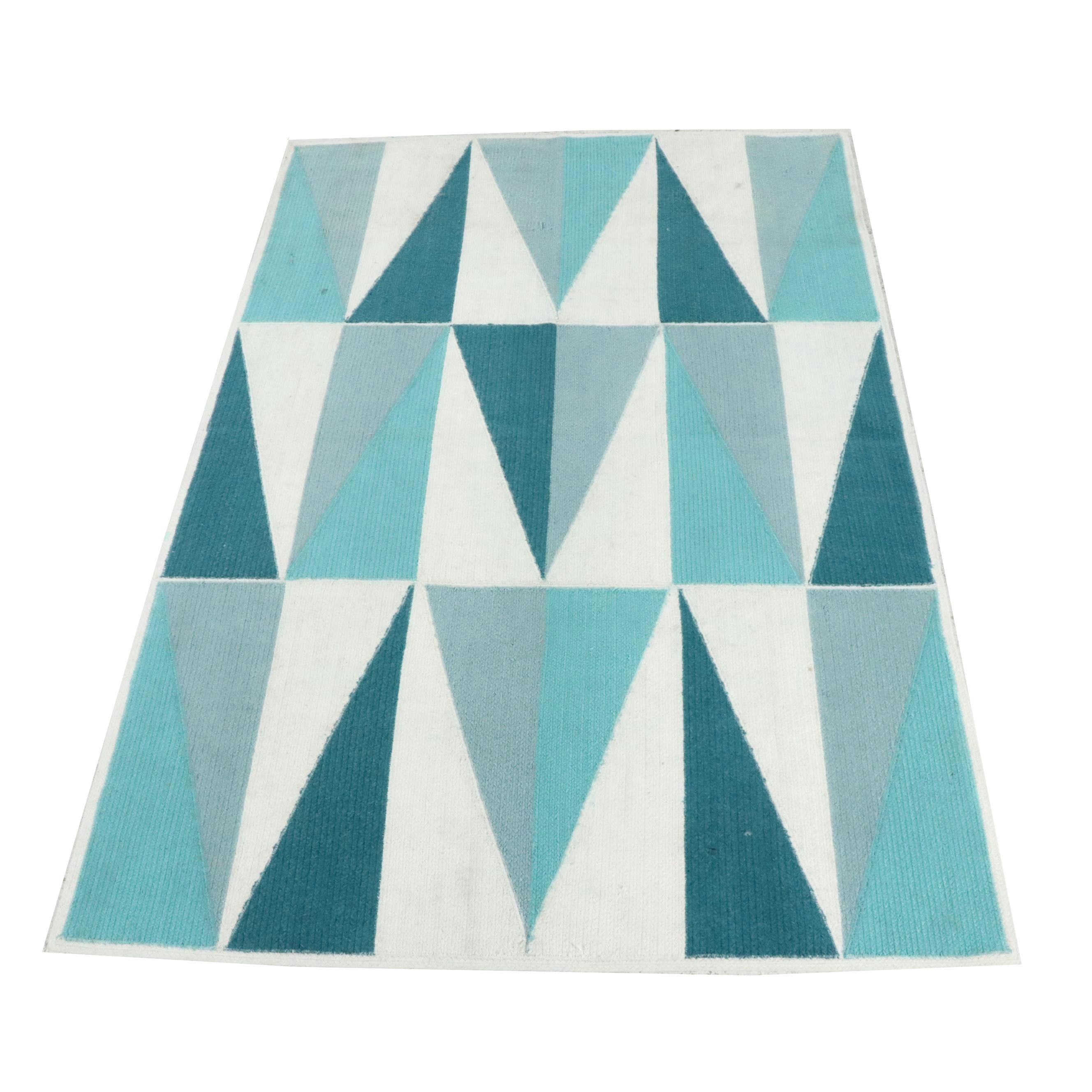 5'2 x 8' Machine-Made Woven Feizy Geometric Color Block Area Rug