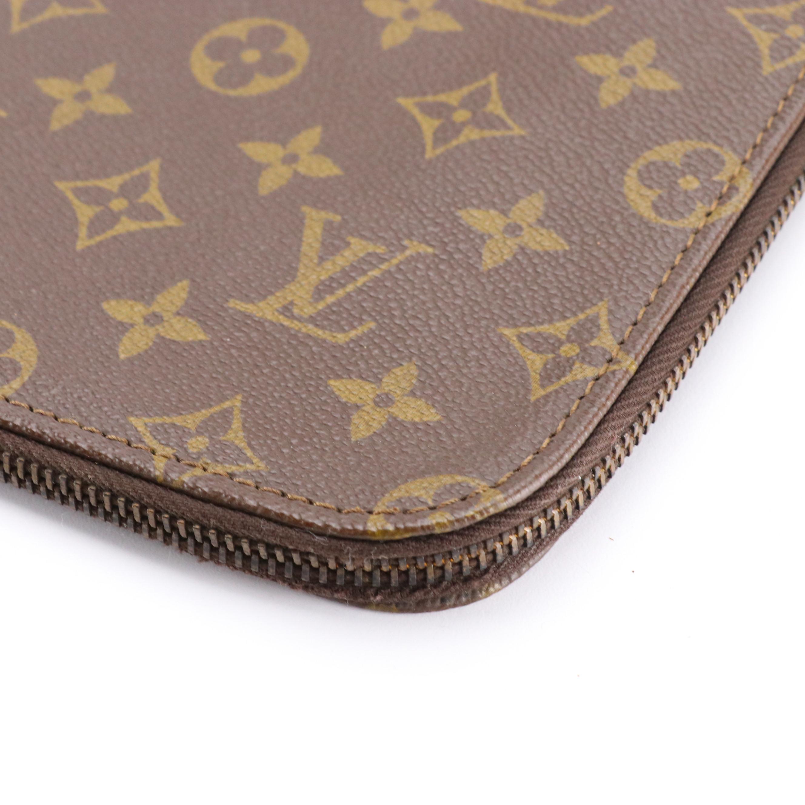 Louis Vuitton Laptop Case in Monogram Canvas