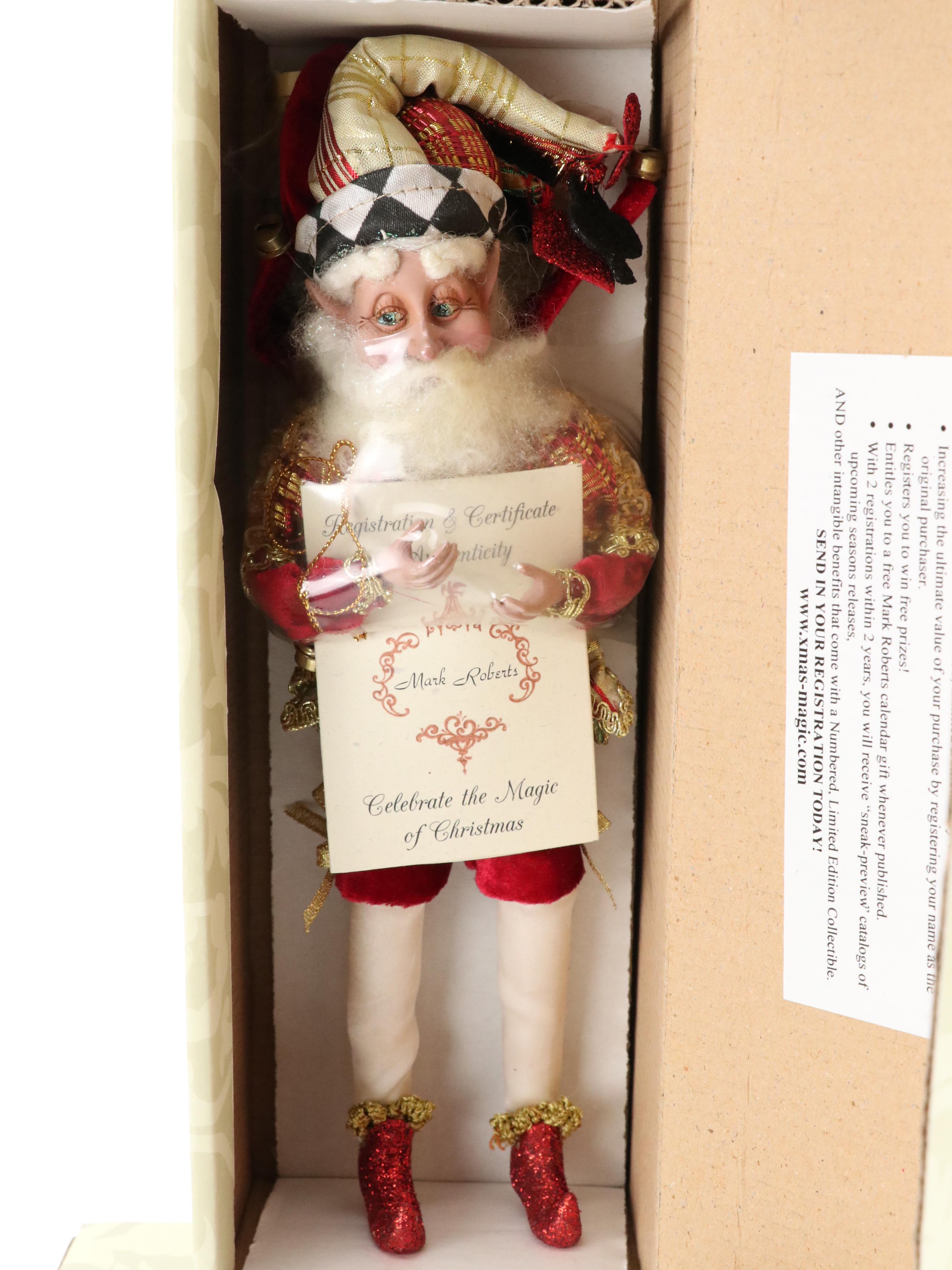 Mark Roberts Joker Fairy, Grape Fairy and Best Teacher Fairy Figurines