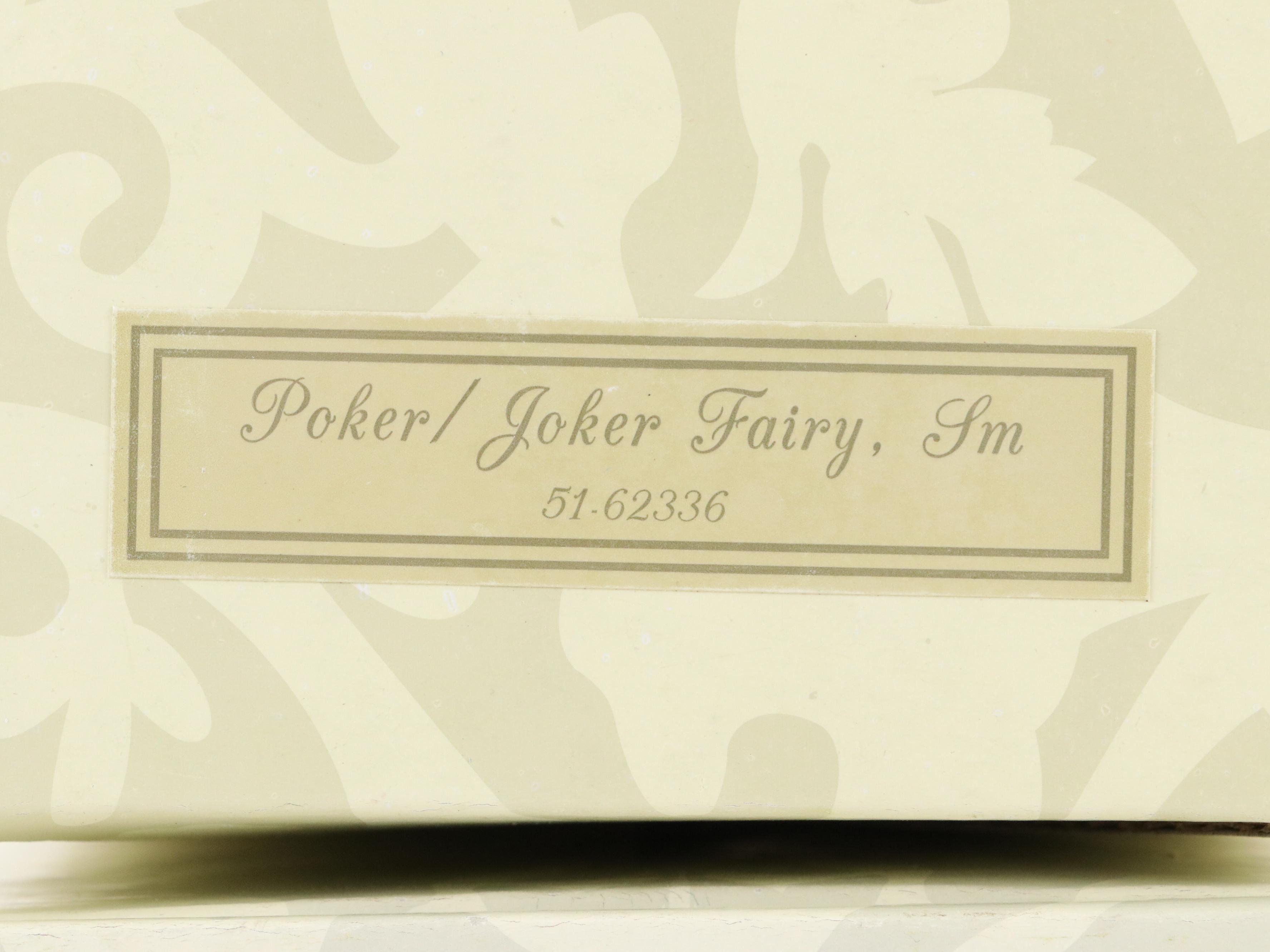 Mark Roberts Joker Fairy, Grape Fairy and Best Teacher Fairy Figurines