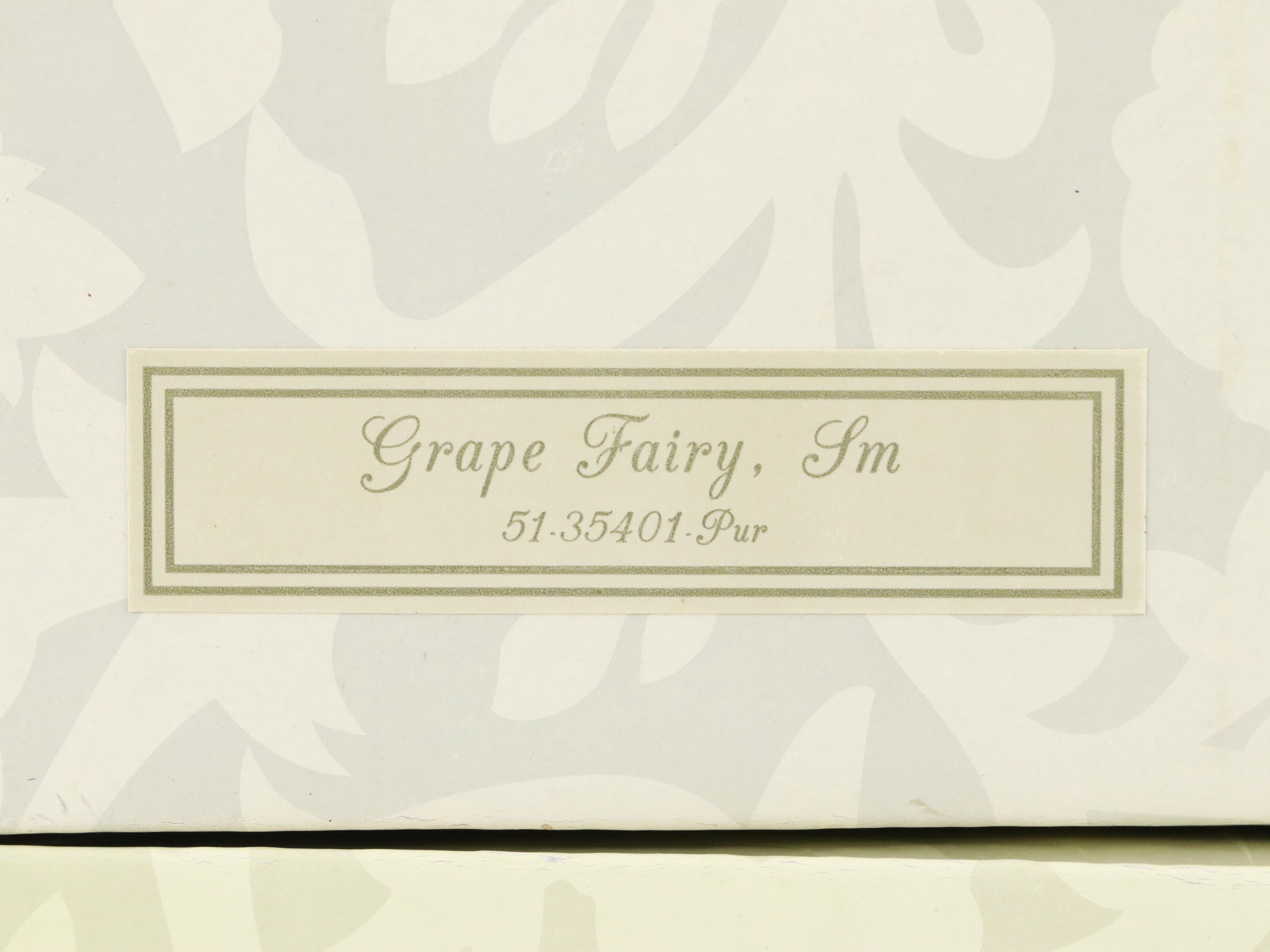 Mark Roberts Joker Fairy, Grape Fairy and Best Teacher Fairy Figurines