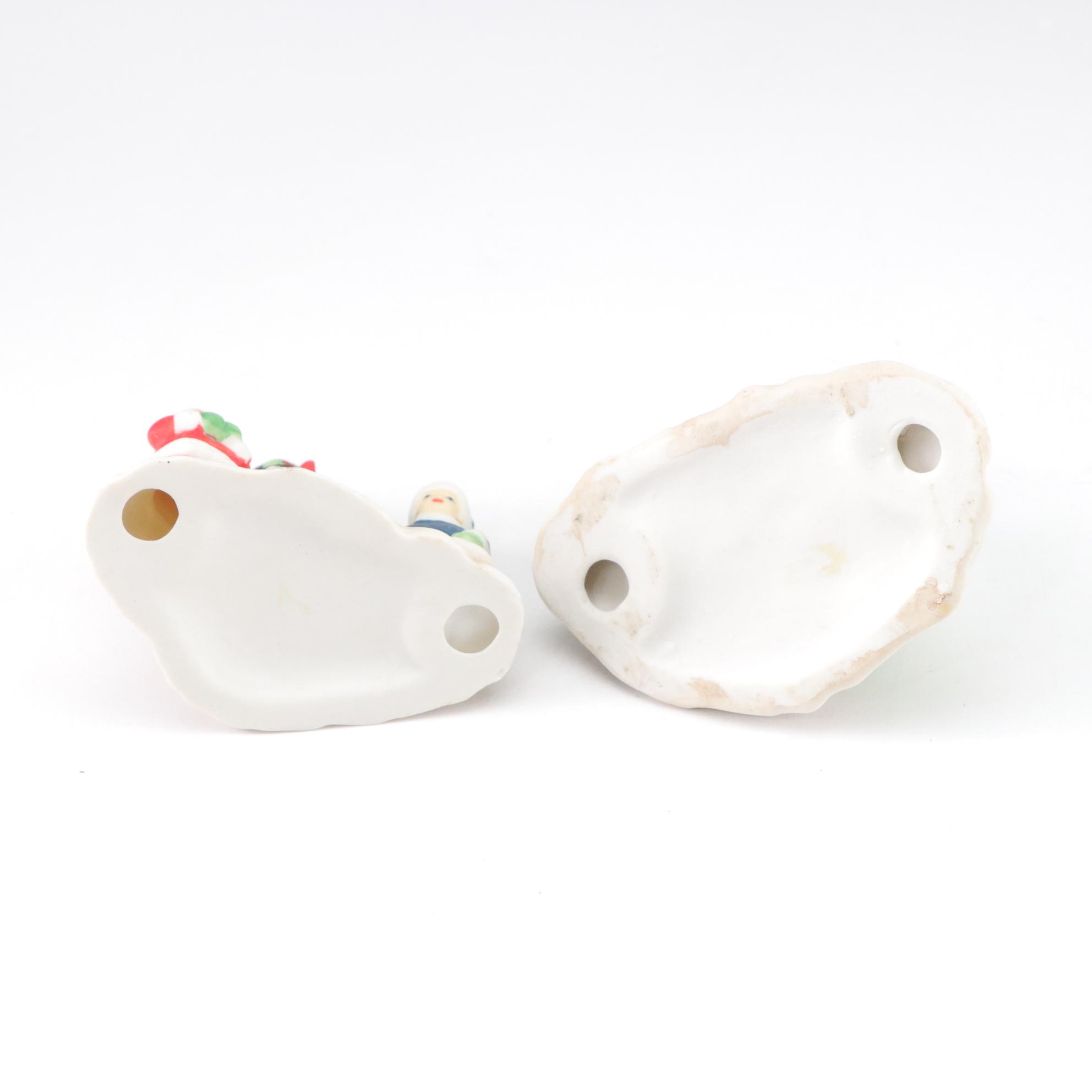 Department 56 "Ada's Bed & Board" with Other Holiday Miniatures