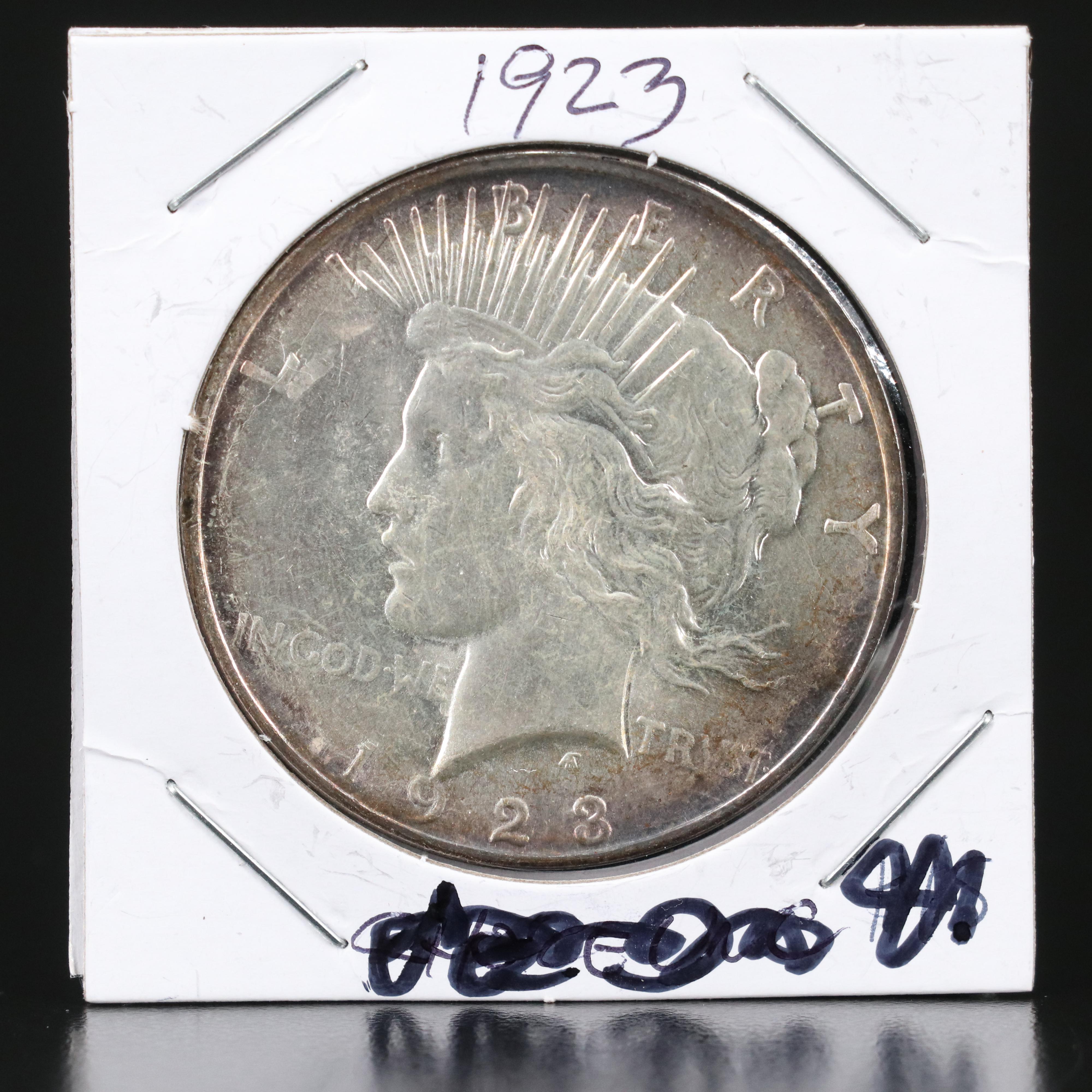 Ten Peace Silver Dollars