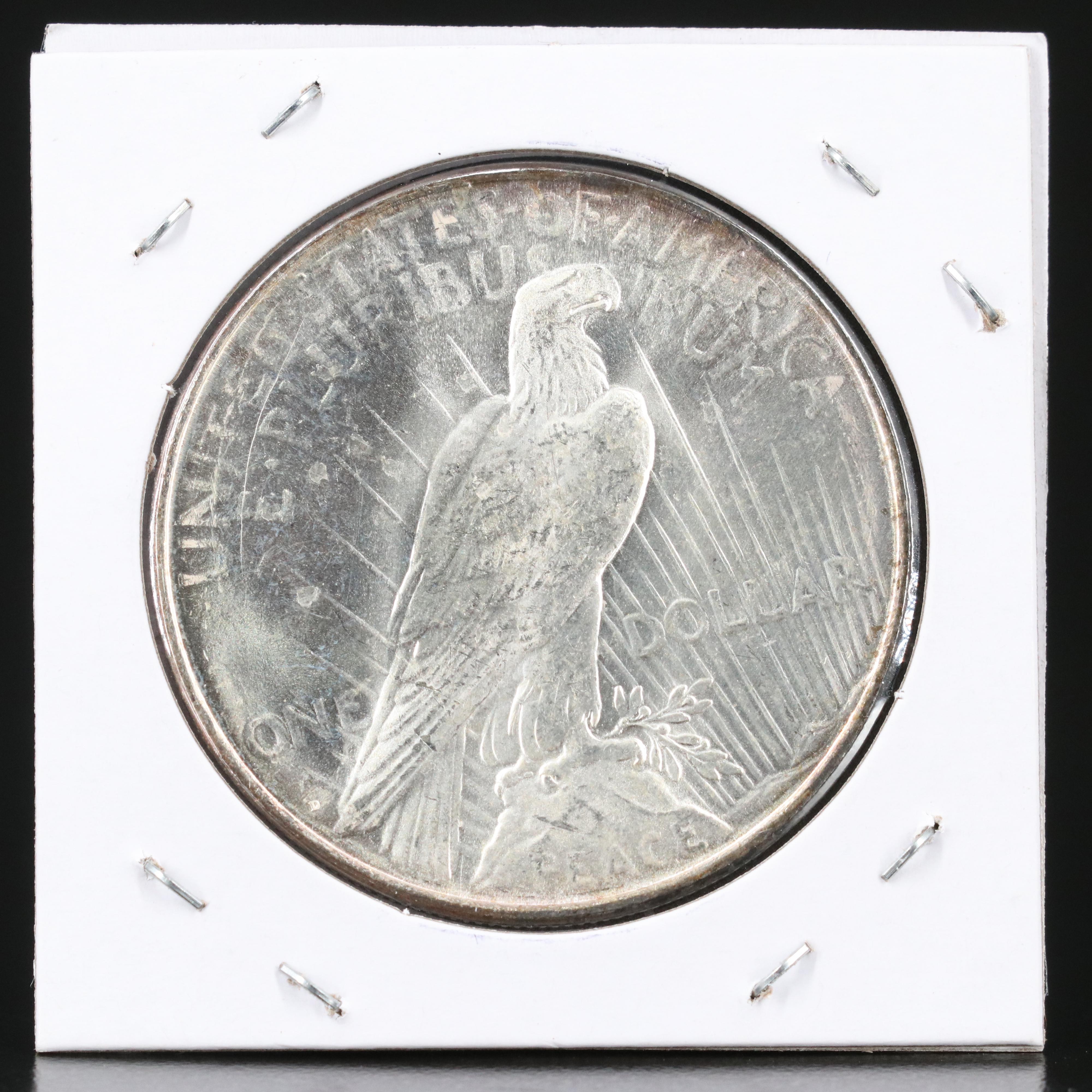 Ten Peace Silver Dollars