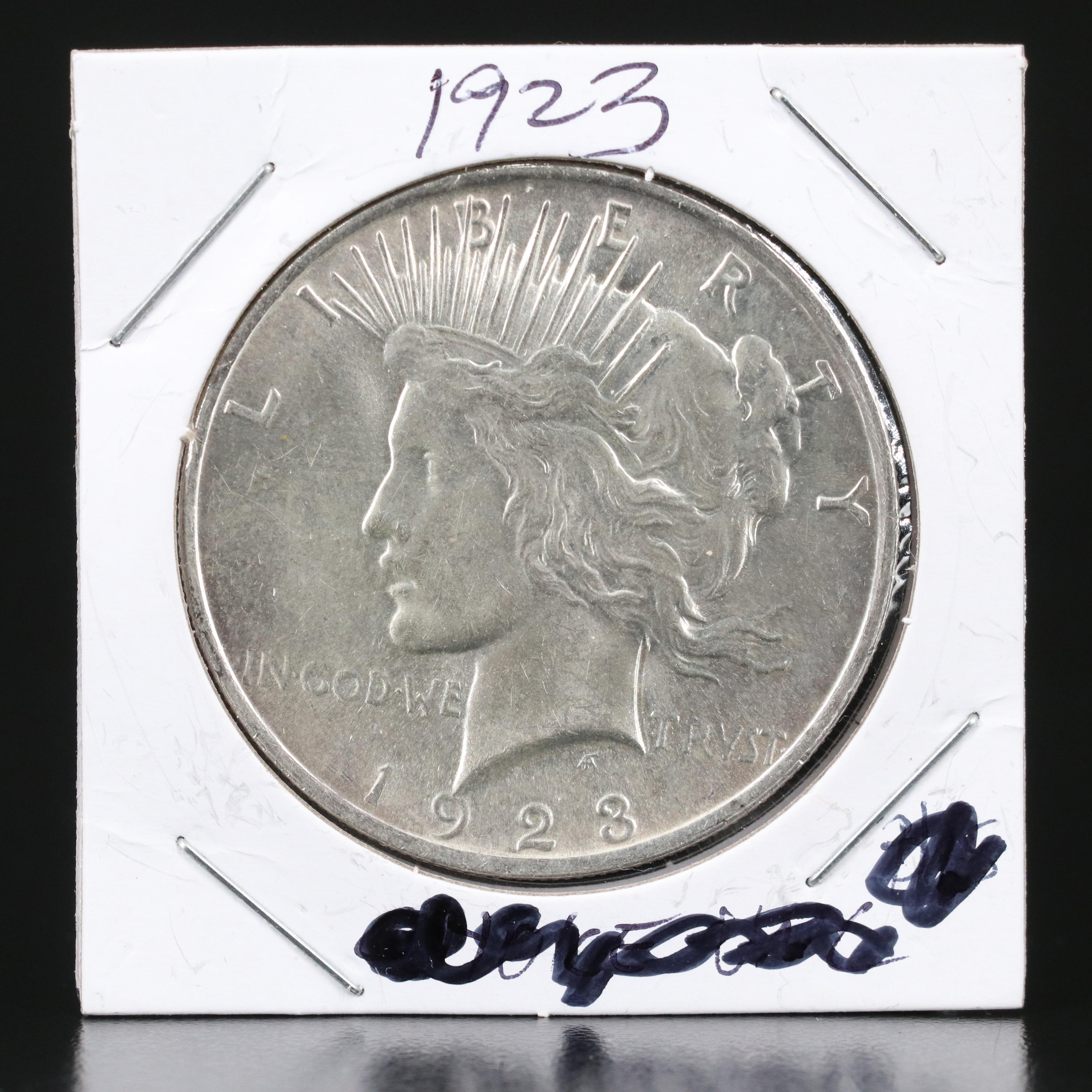 Ten Peace Silver Dollars