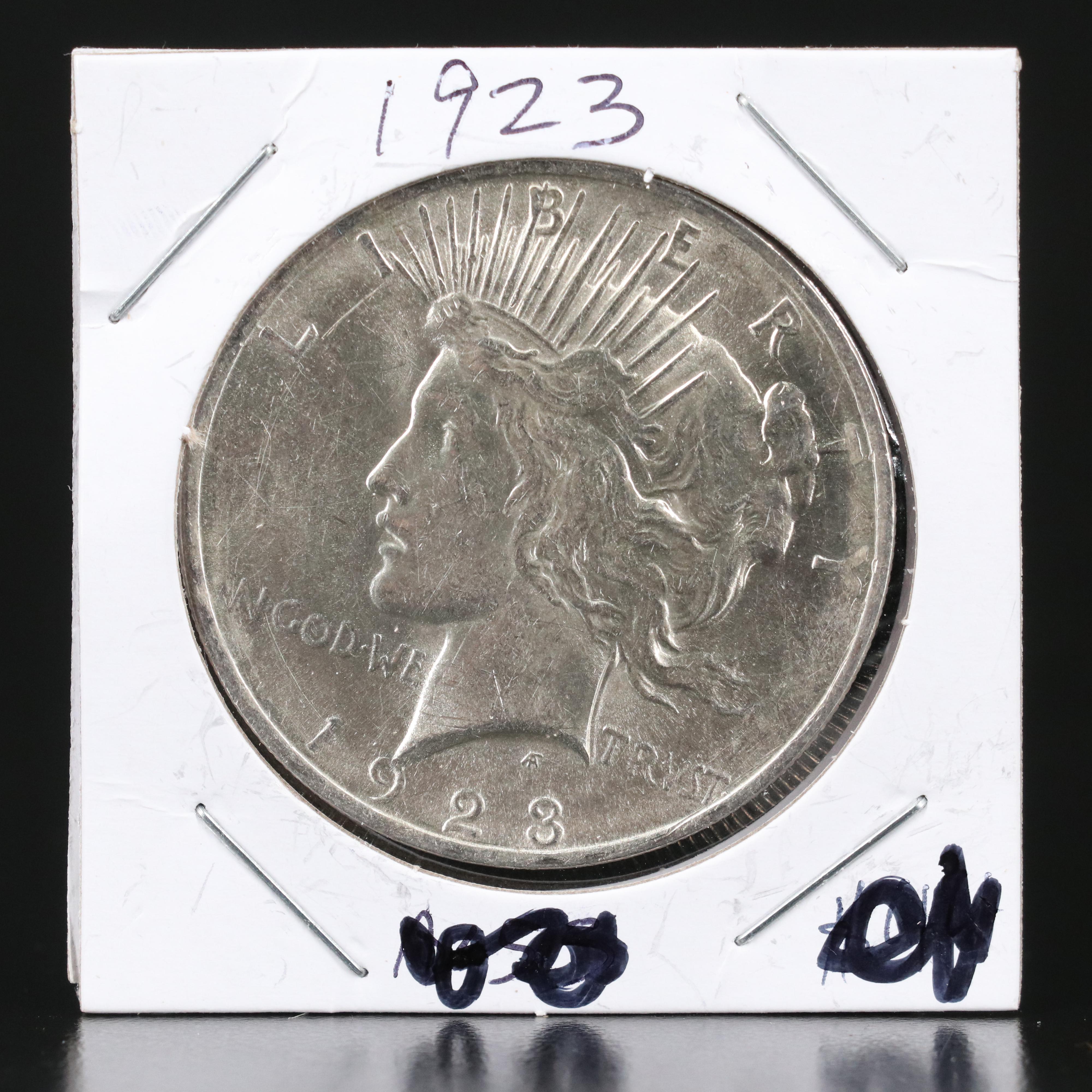Ten Peace Silver Dollars