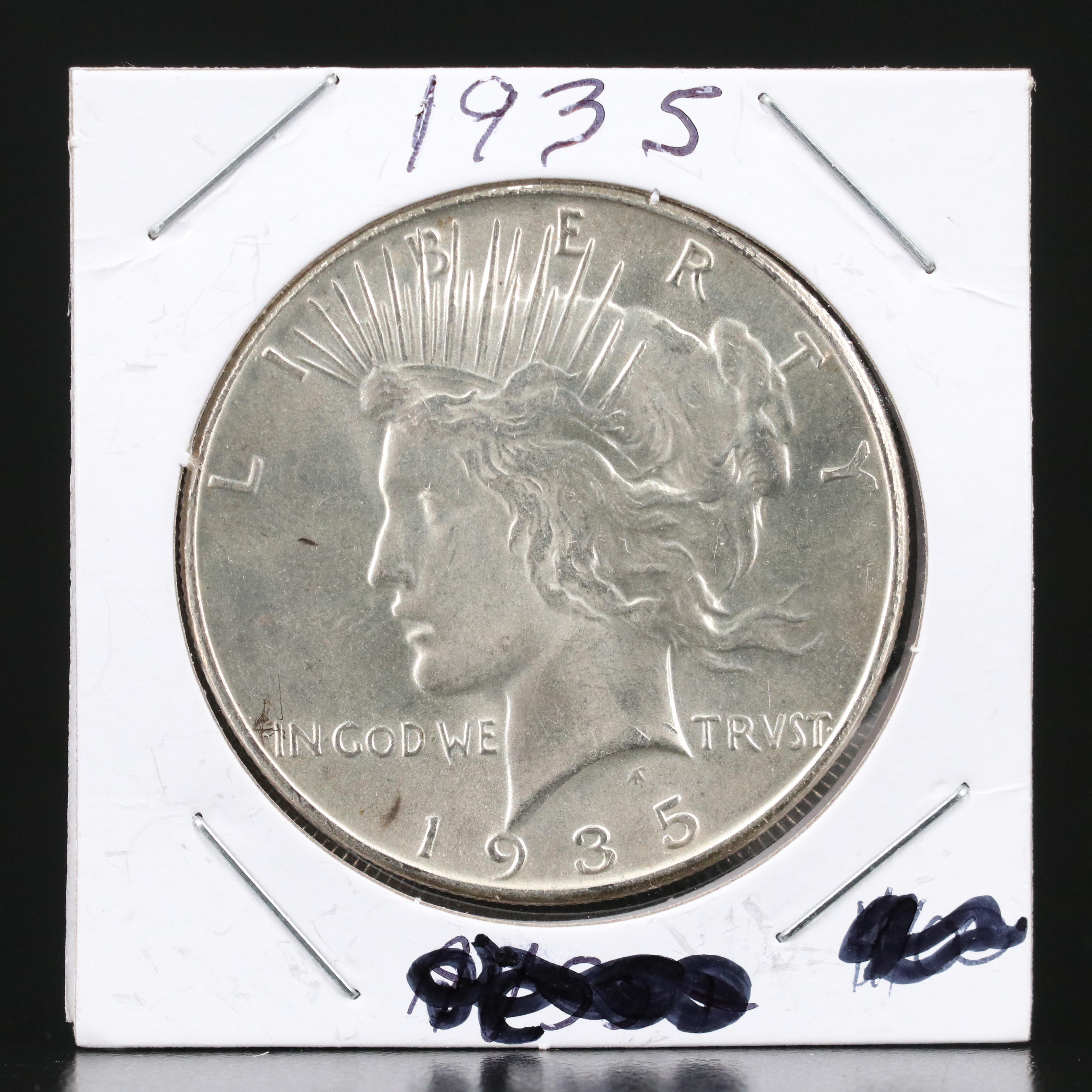 Ten Peace Silver Dollars