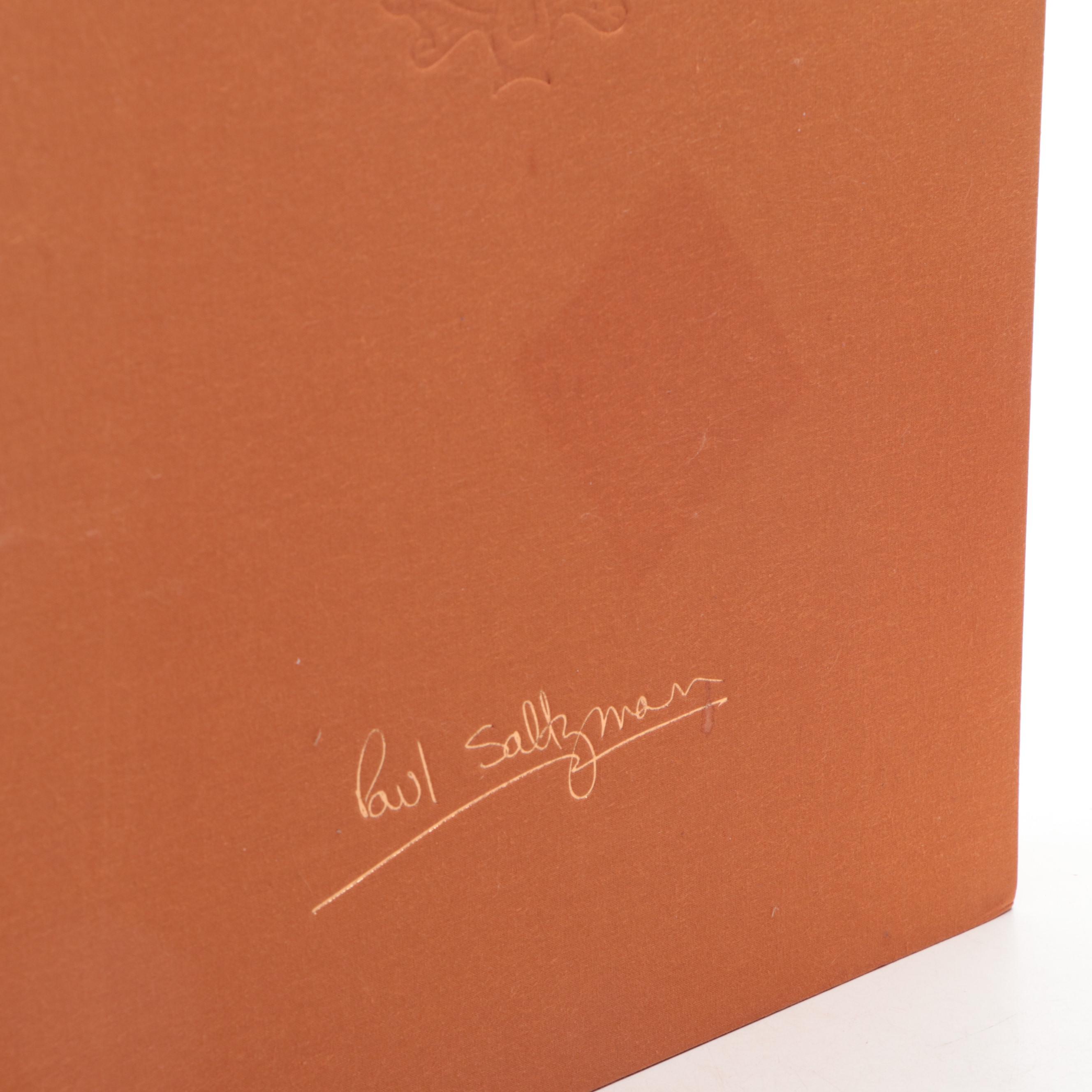 Signed Limited Edition "The Beatles in India" by Paul Saltzman, 2006