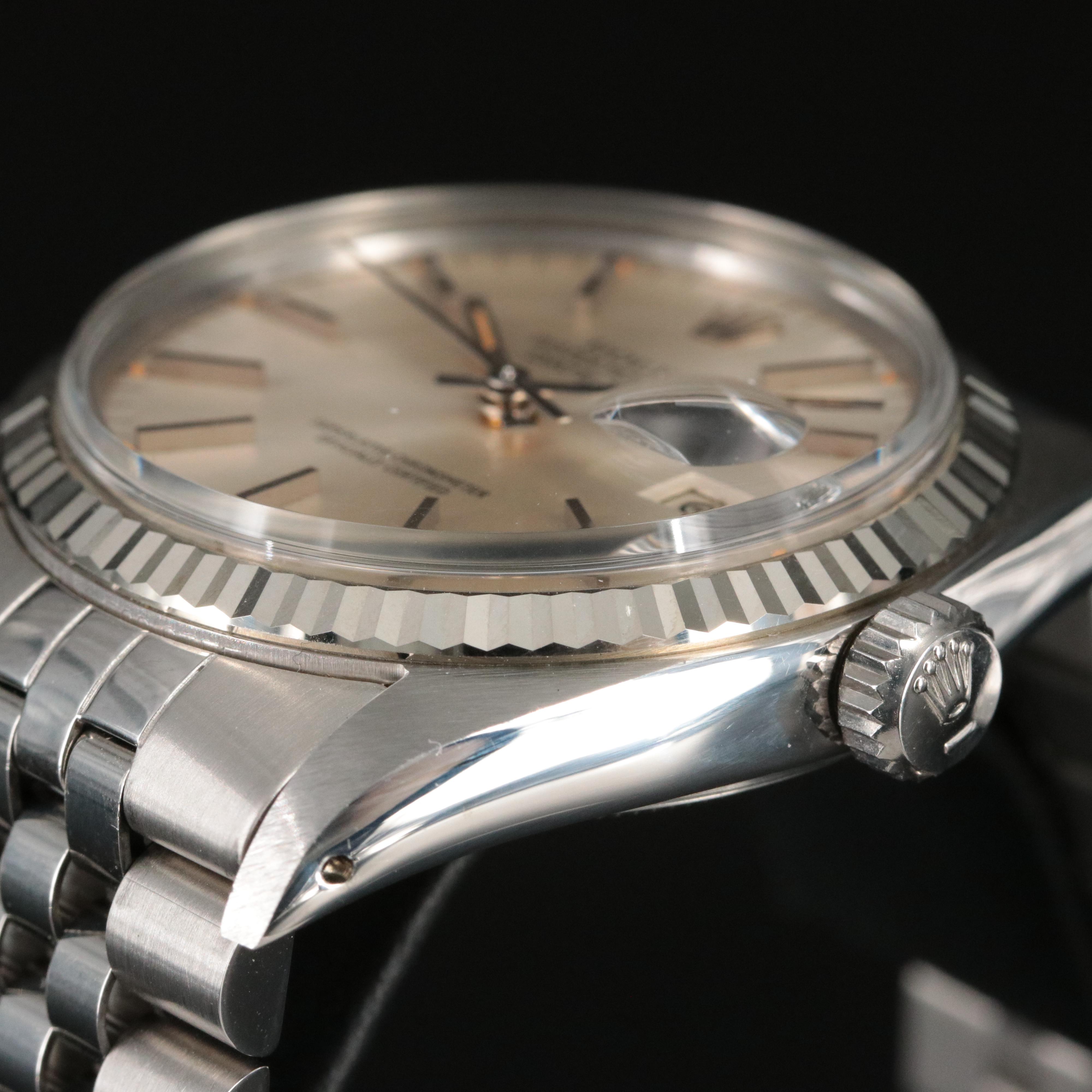 1979 Rolex Datejust 16014 Steel Automatic Watch