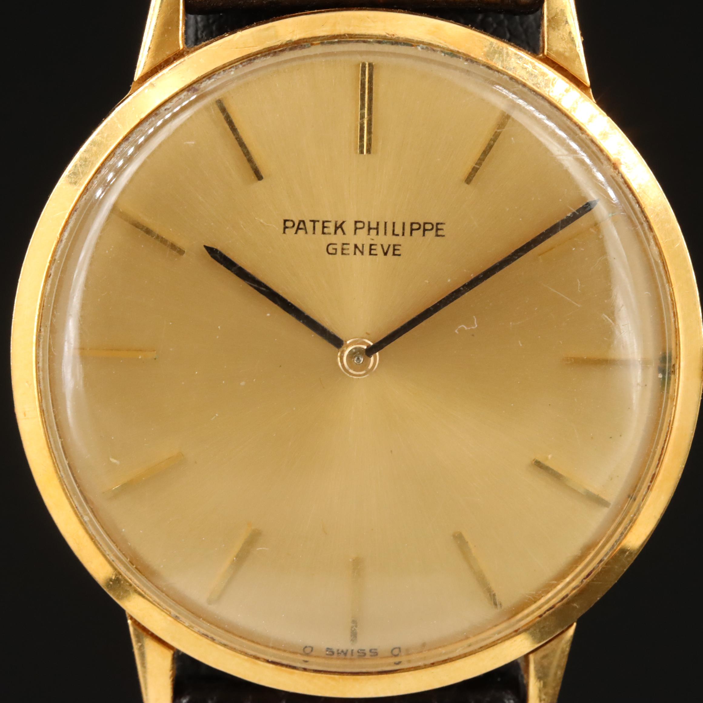 Patek Philippe Calatrava ref. 3768 Sigma Dial 18K Gold Watch